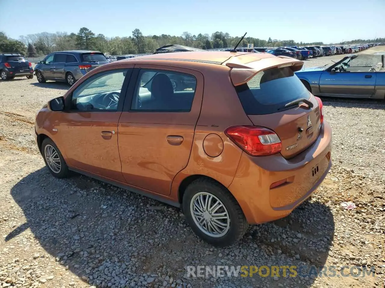 2 Фотография поврежденного автомобиля ML32A3HJ1KH003811 MITSUBISHI MIRAGE 2019