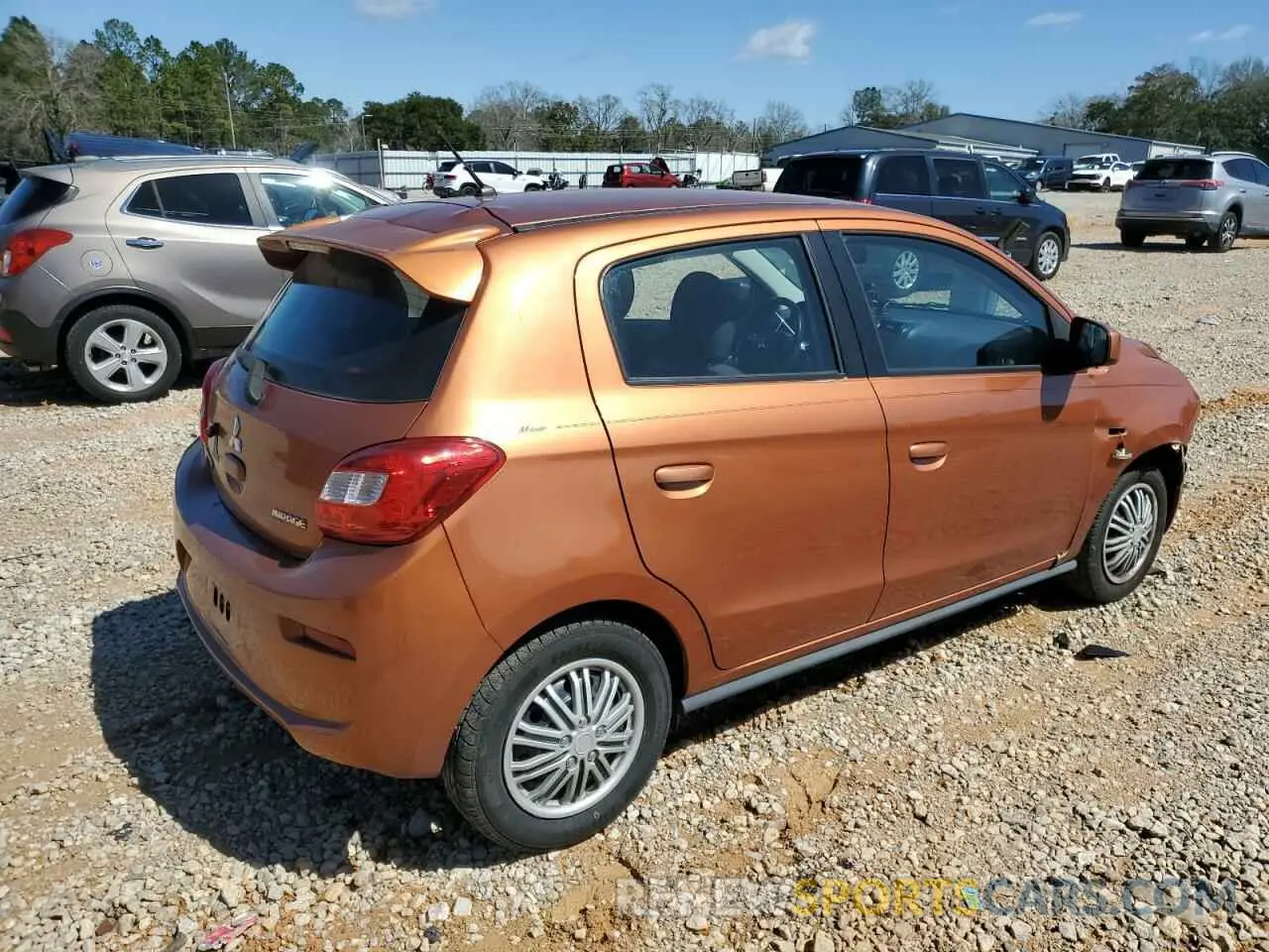 3 Фотография поврежденного автомобиля ML32A3HJ1KH003811 MITSUBISHI MIRAGE 2019