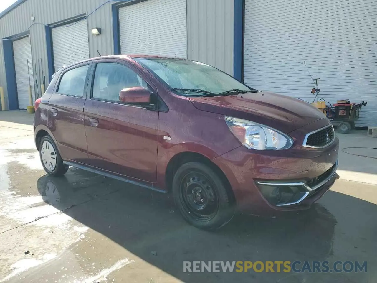 4 Фотография поврежденного автомобиля ML32A3HJ1KH004957 MITSUBISHI MIRAGE 2019