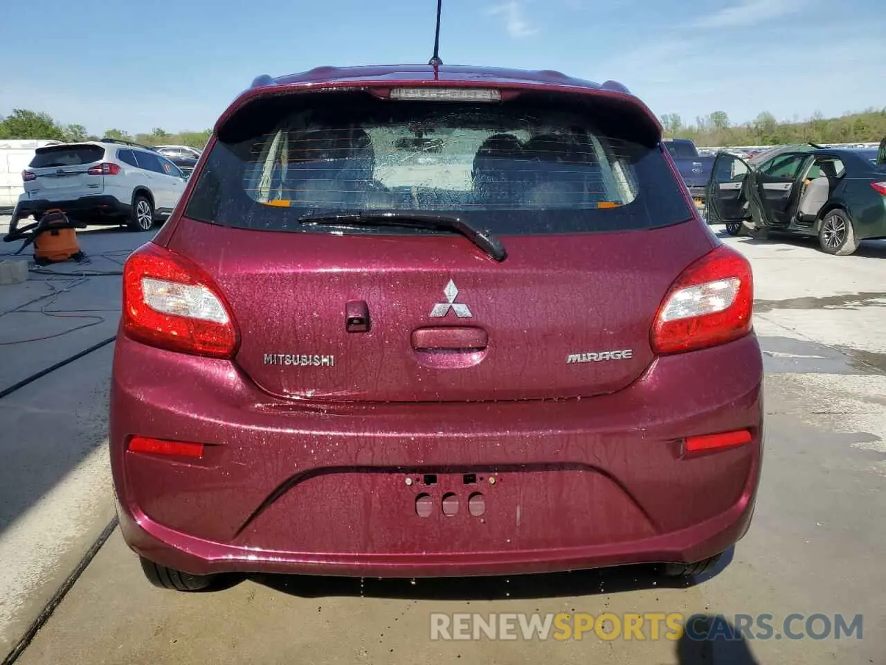 6 Фотография поврежденного автомобиля ML32A3HJ1KH004957 MITSUBISHI MIRAGE 2019