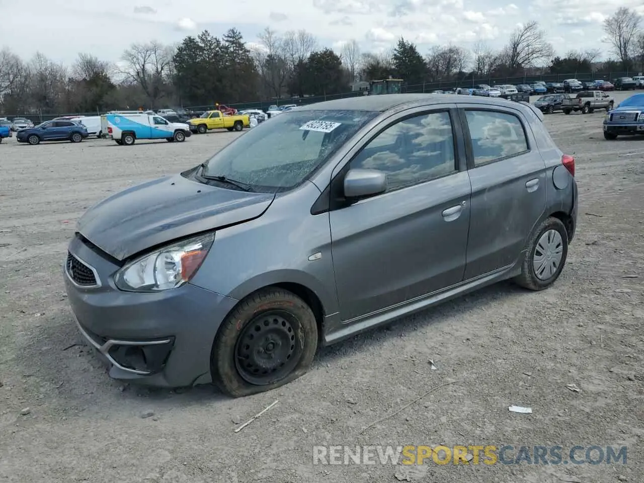 1 Фотография поврежденного автомобиля ML32A3HJ1KH008443 MITSUBISHI MIRAGE 2019