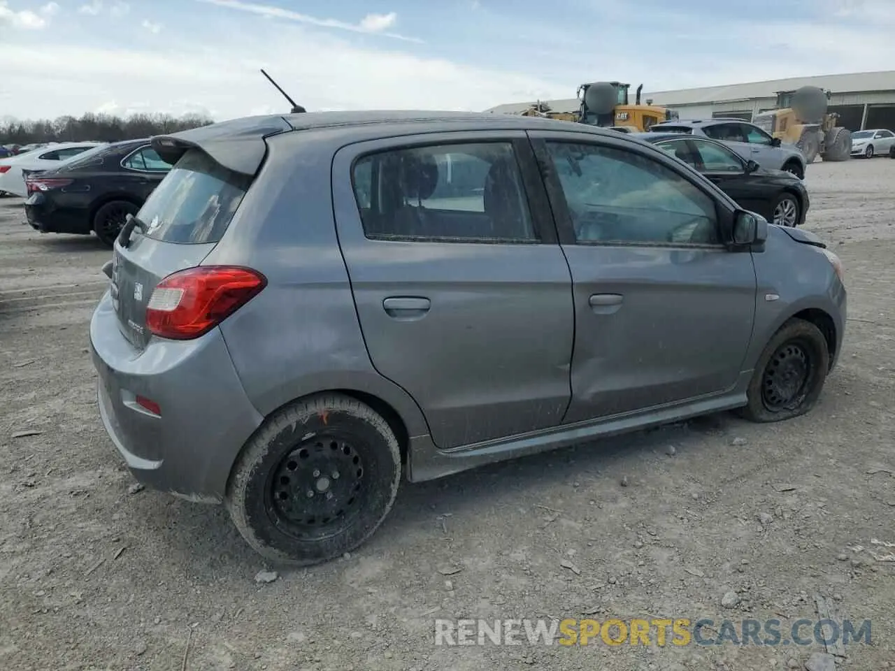3 Фотография поврежденного автомобиля ML32A3HJ1KH008443 MITSUBISHI MIRAGE 2019