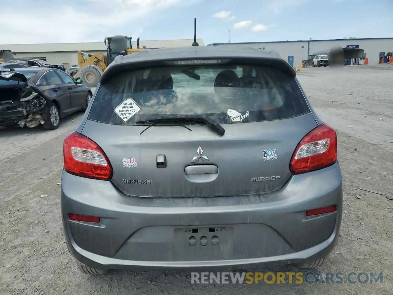 6 Фотография поврежденного автомобиля ML32A3HJ1KH008443 MITSUBISHI MIRAGE 2019