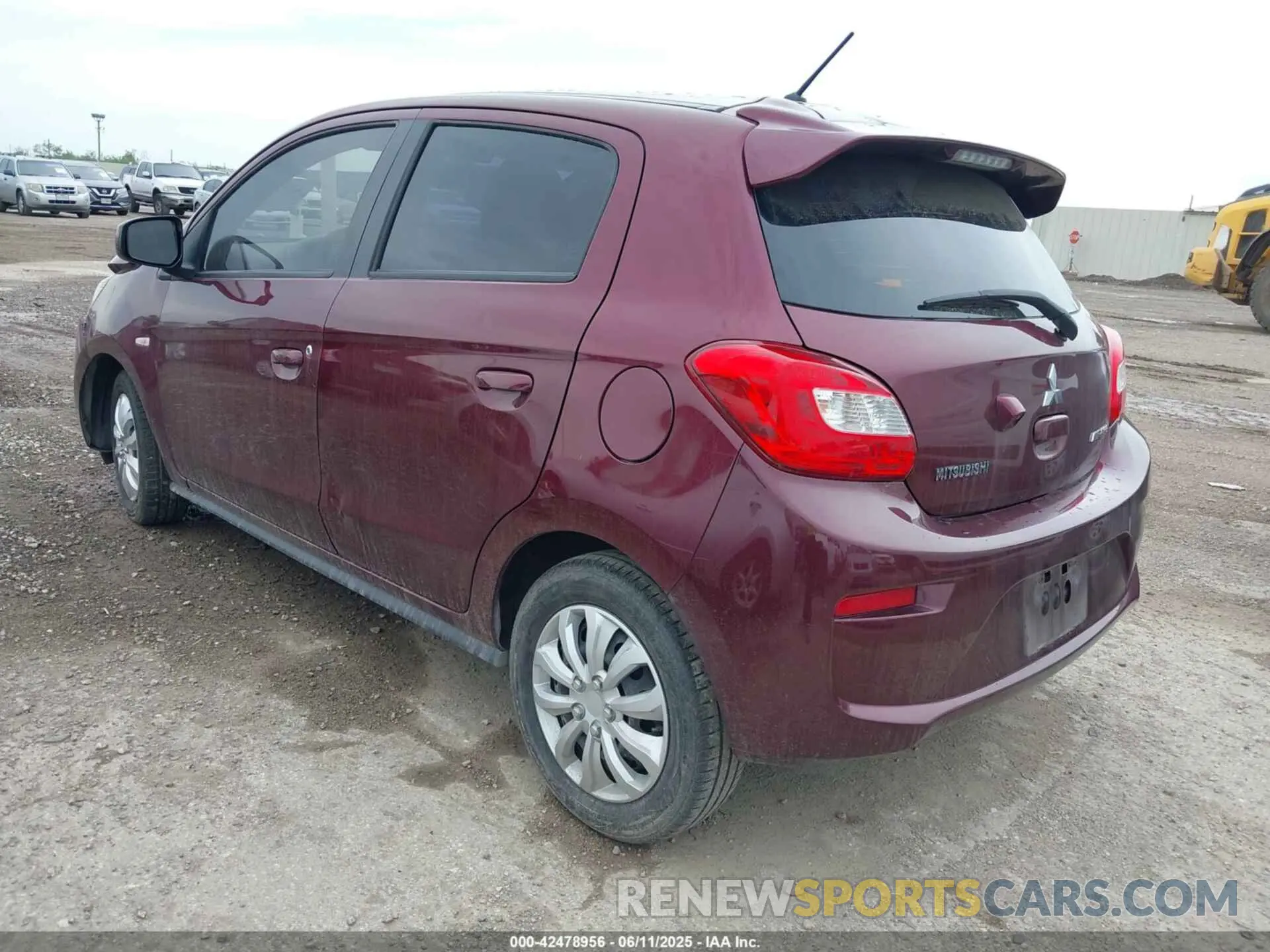 3 Photograph of a damaged car ML32A3HJ1KH014517 MITSUBISHI MIRAGE 2019