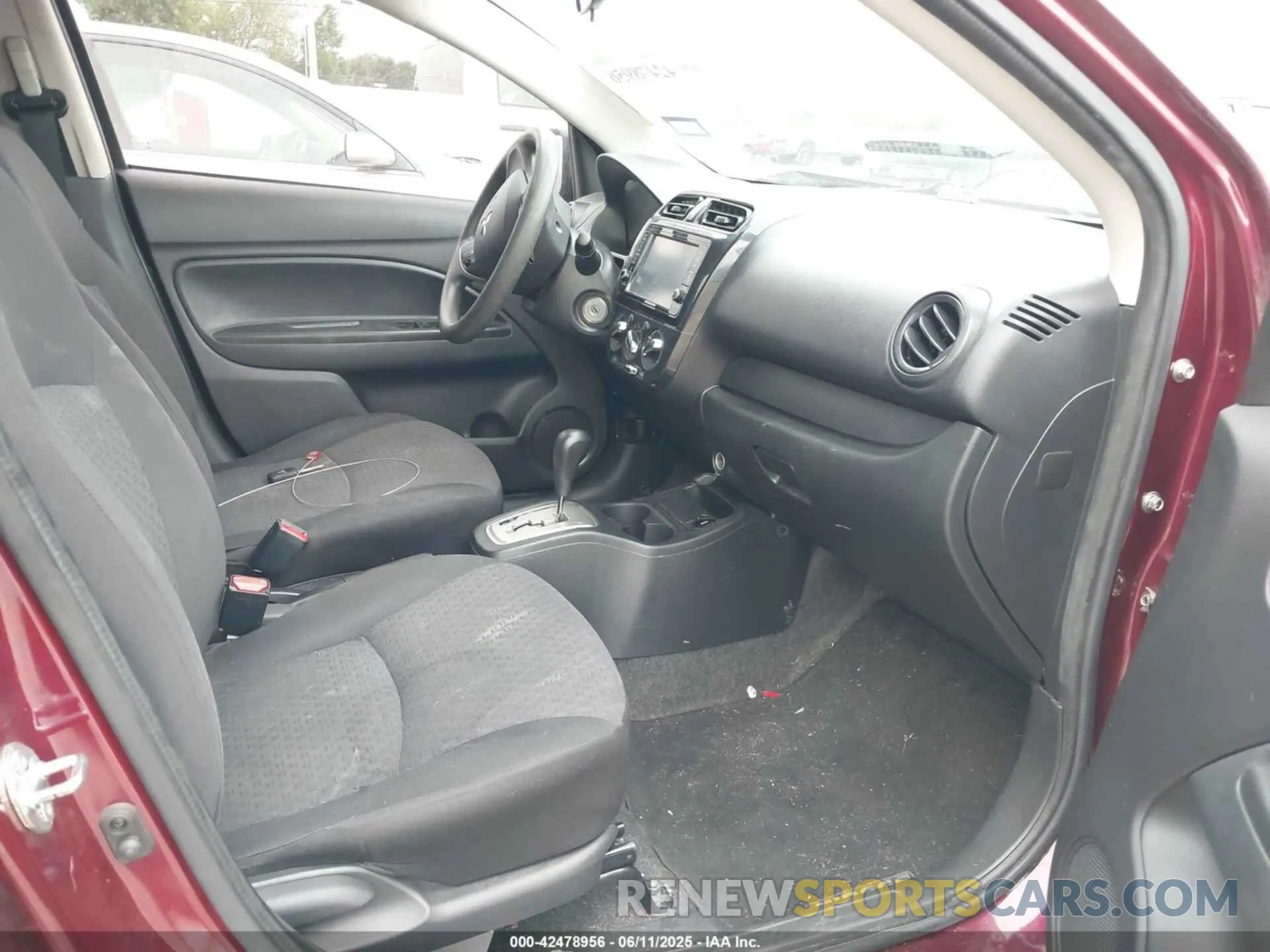 5 Photograph of a damaged car ML32A3HJ1KH014517 MITSUBISHI MIRAGE 2019