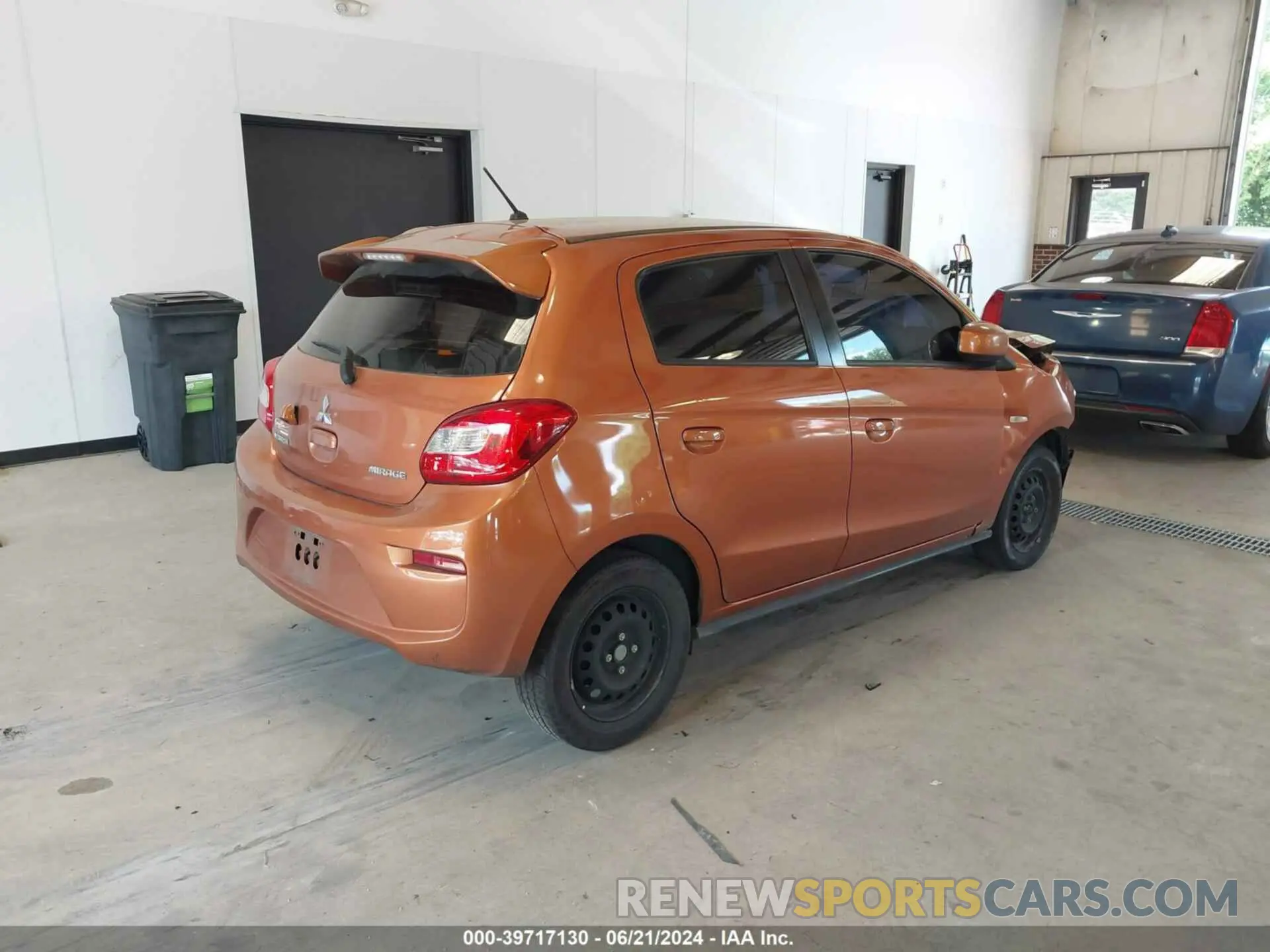 4 Фотография поврежденного автомобиля ML32A3HJ1KH015568 MITSUBISHI MIRAGE 2019