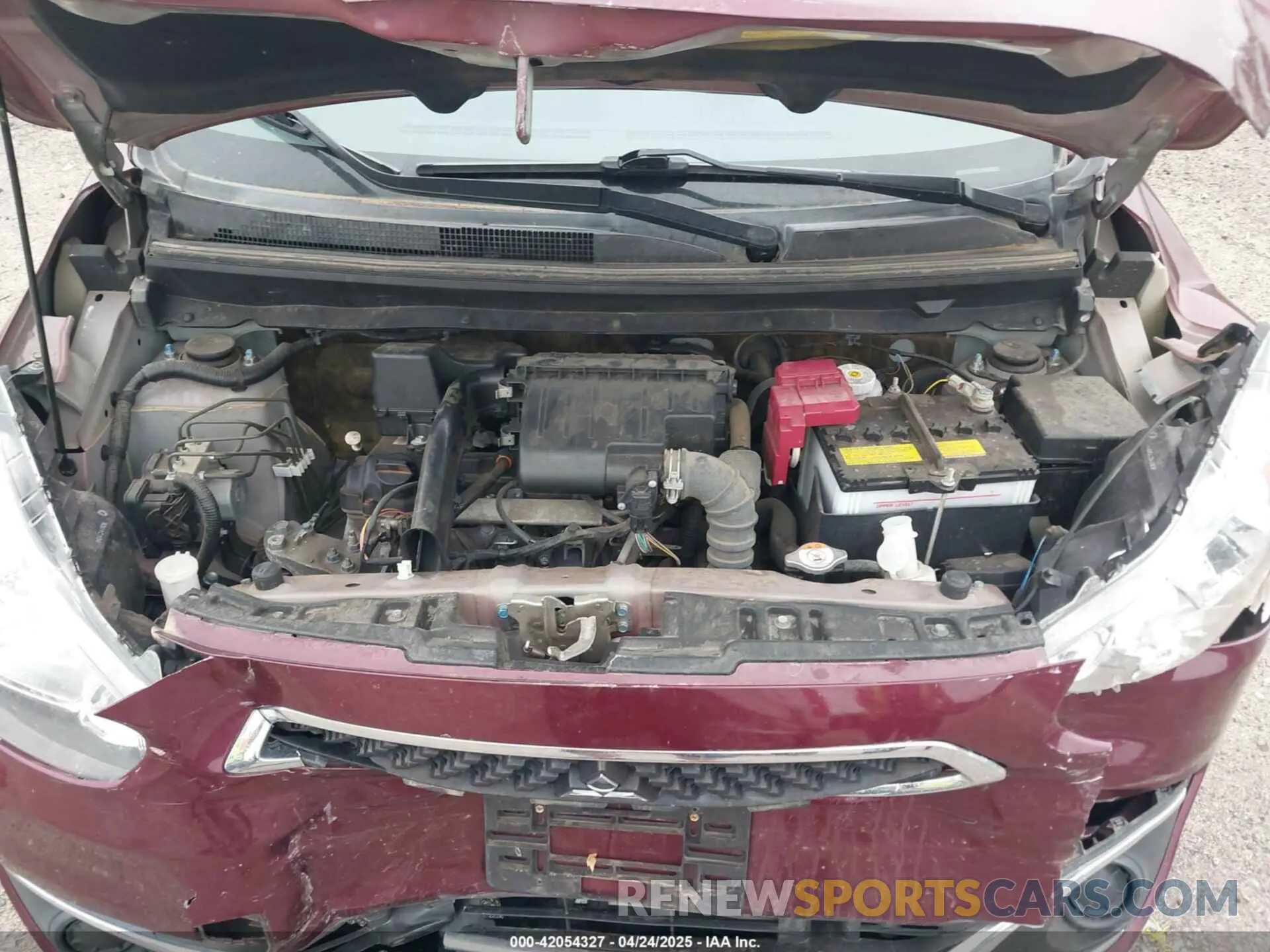 10 Photograph of a damaged car ML32A3HJ1KH016591 MITSUBISHI MIRAGE 2019