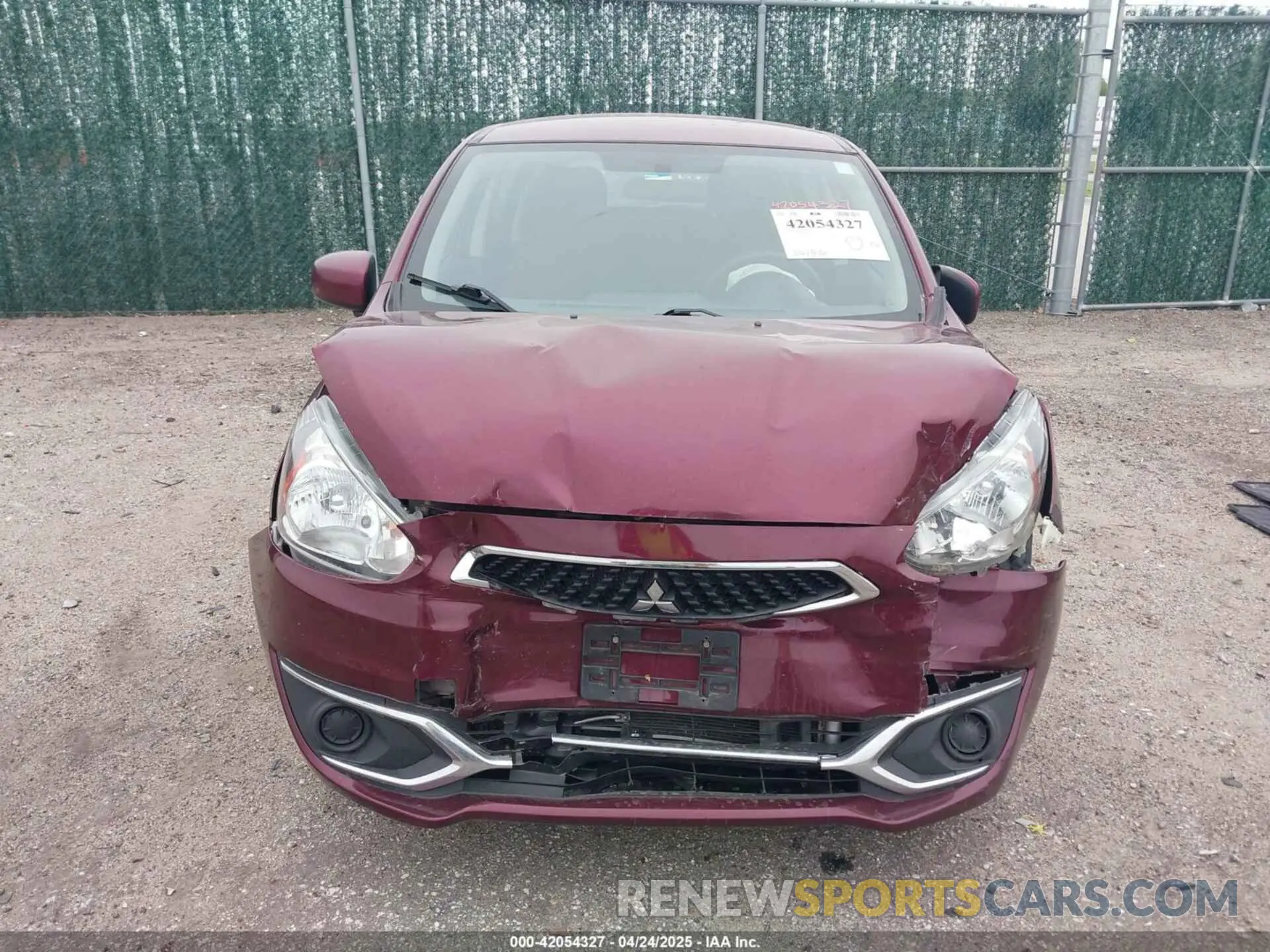 13 Photograph of a damaged car ML32A3HJ1KH016591 MITSUBISHI MIRAGE 2019