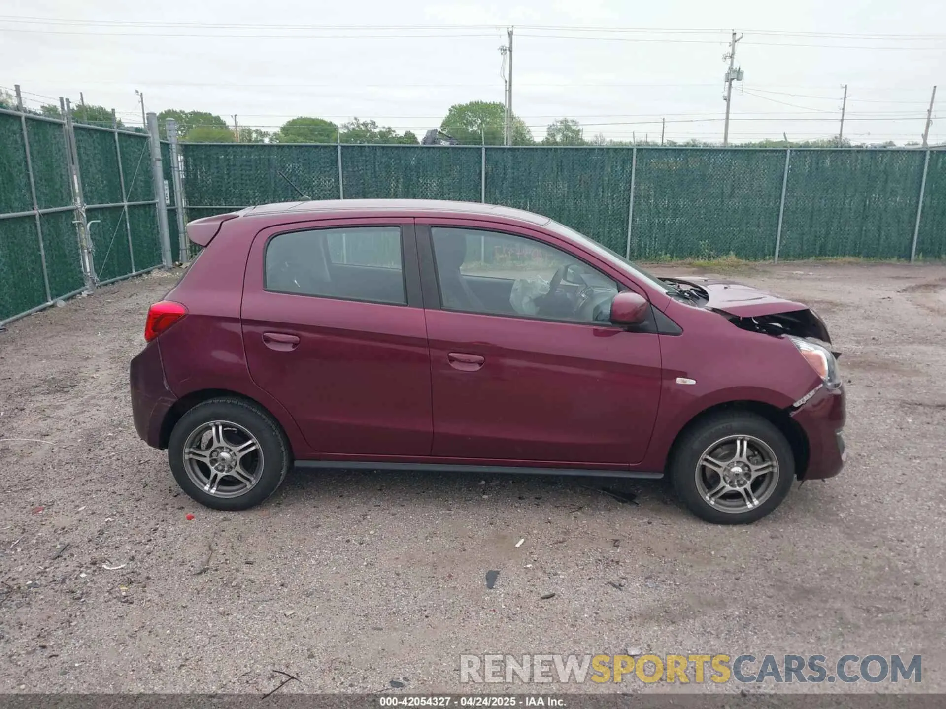 14 Photograph of a damaged car ML32A3HJ1KH016591 MITSUBISHI MIRAGE 2019