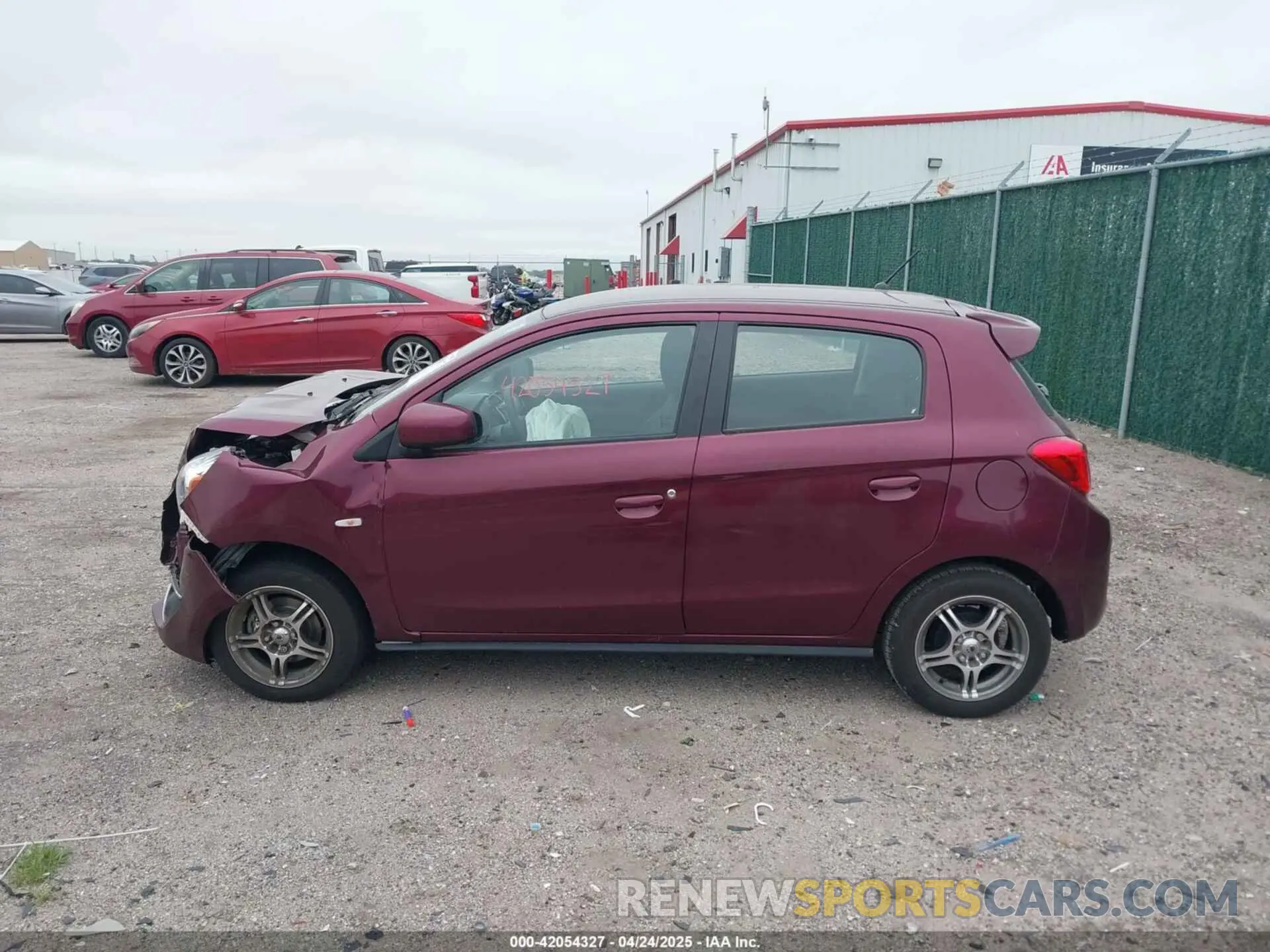 15 Photograph of a damaged car ML32A3HJ1KH016591 MITSUBISHI MIRAGE 2019