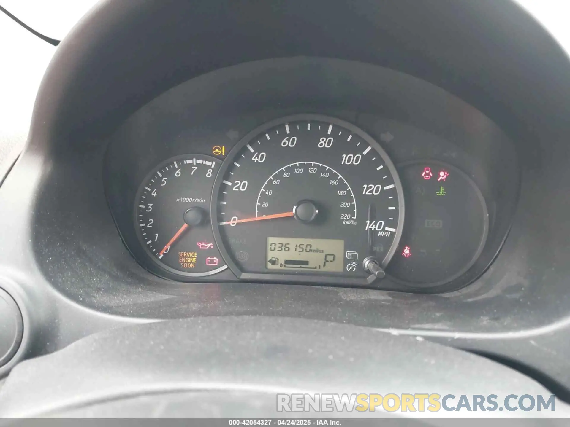 7 Photograph of a damaged car ML32A3HJ1KH016591 MITSUBISHI MIRAGE 2019