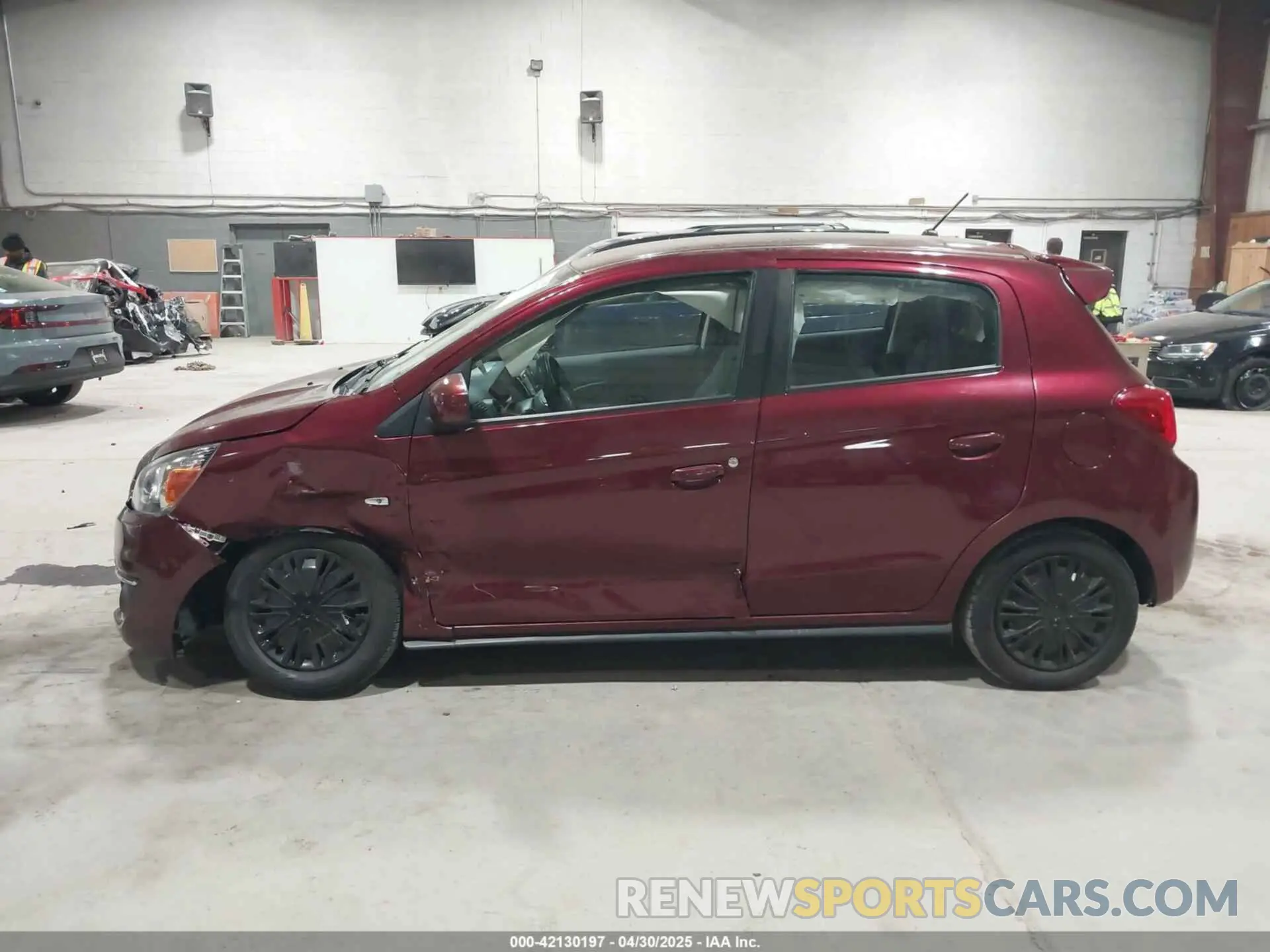 14 Photograph of a damaged car ML32A3HJ2KH000688 MITSUBISHI MIRAGE 2019