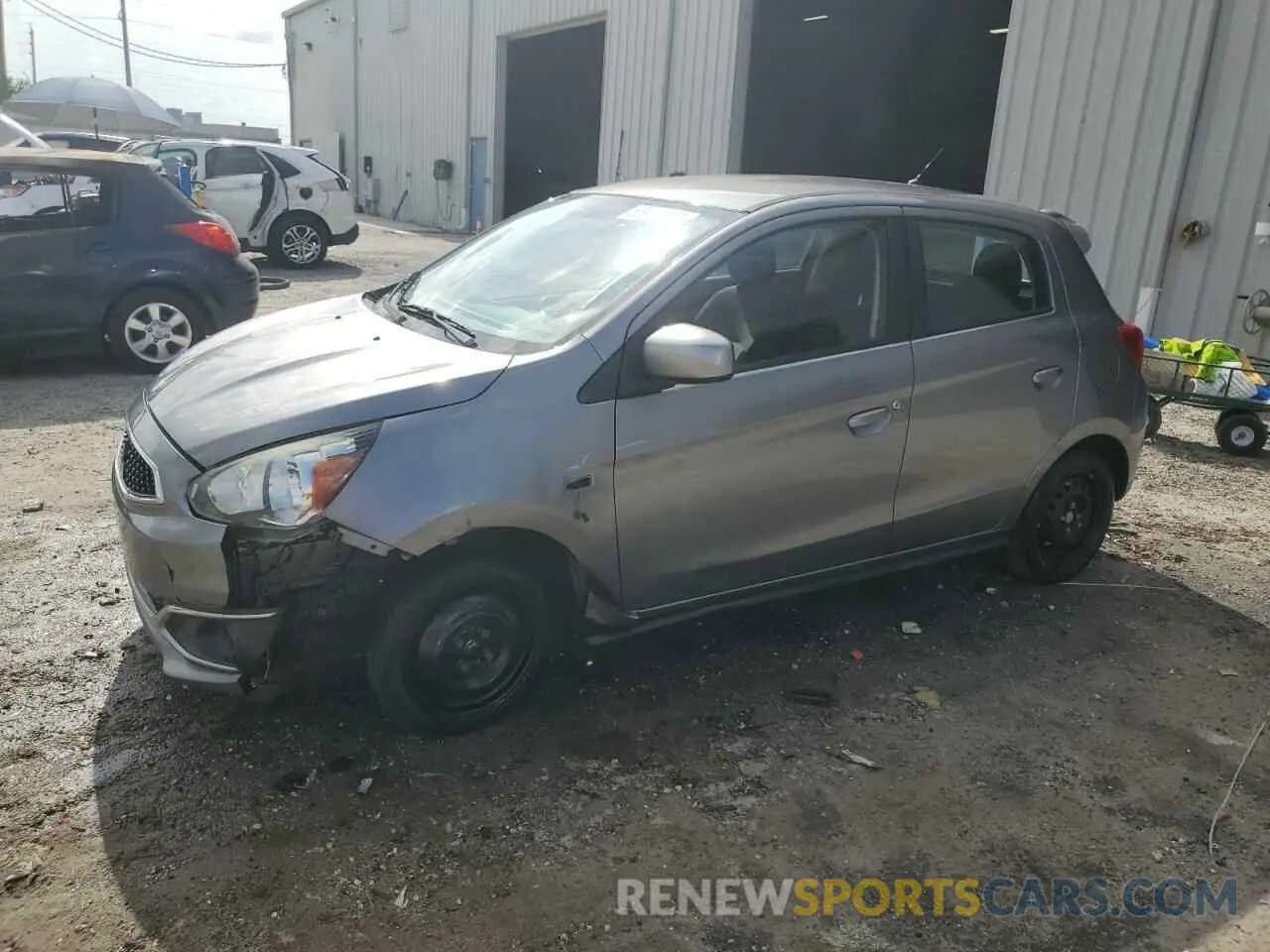 1 Фотография поврежденного автомобиля ML32A3HJ2KH001243 MITSUBISHI MIRAGE 2019