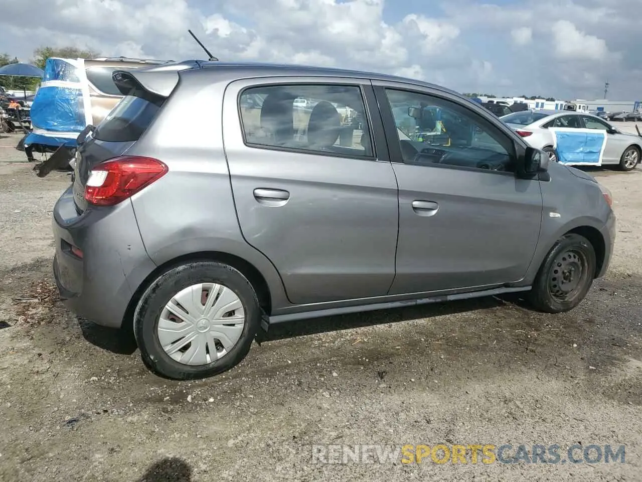 3 Фотография поврежденного автомобиля ML32A3HJ2KH001243 MITSUBISHI MIRAGE 2019