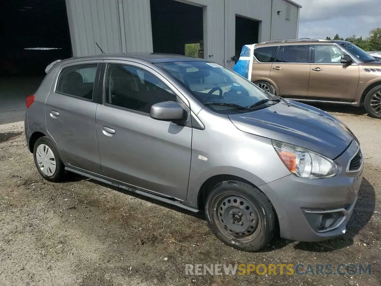 4 Фотография поврежденного автомобиля ML32A3HJ2KH001243 MITSUBISHI MIRAGE 2019