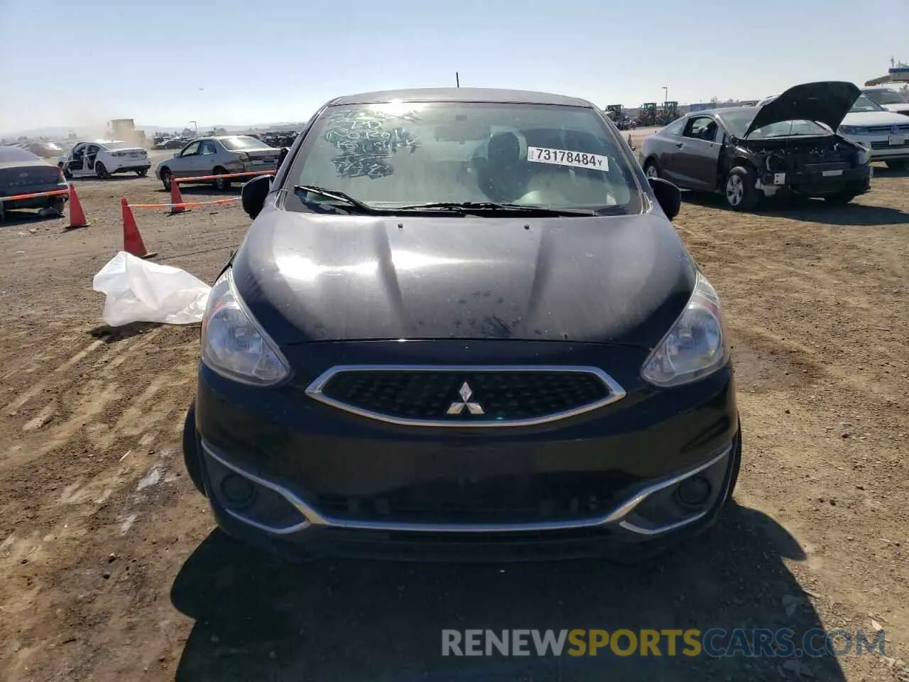 5 Photograph of a damaged car ML32A3HJ3KH001882 MITSUBISHI MIRAGE 2019