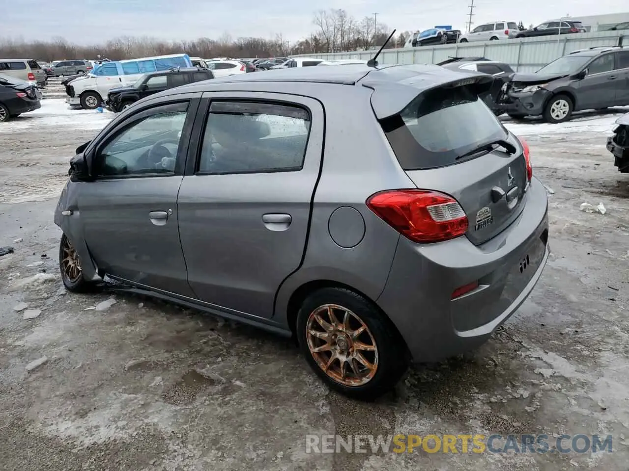 2 Photograph of a damaged car ML32A3HJ3KH011456 MITSUBISHI MIRAGE 2019