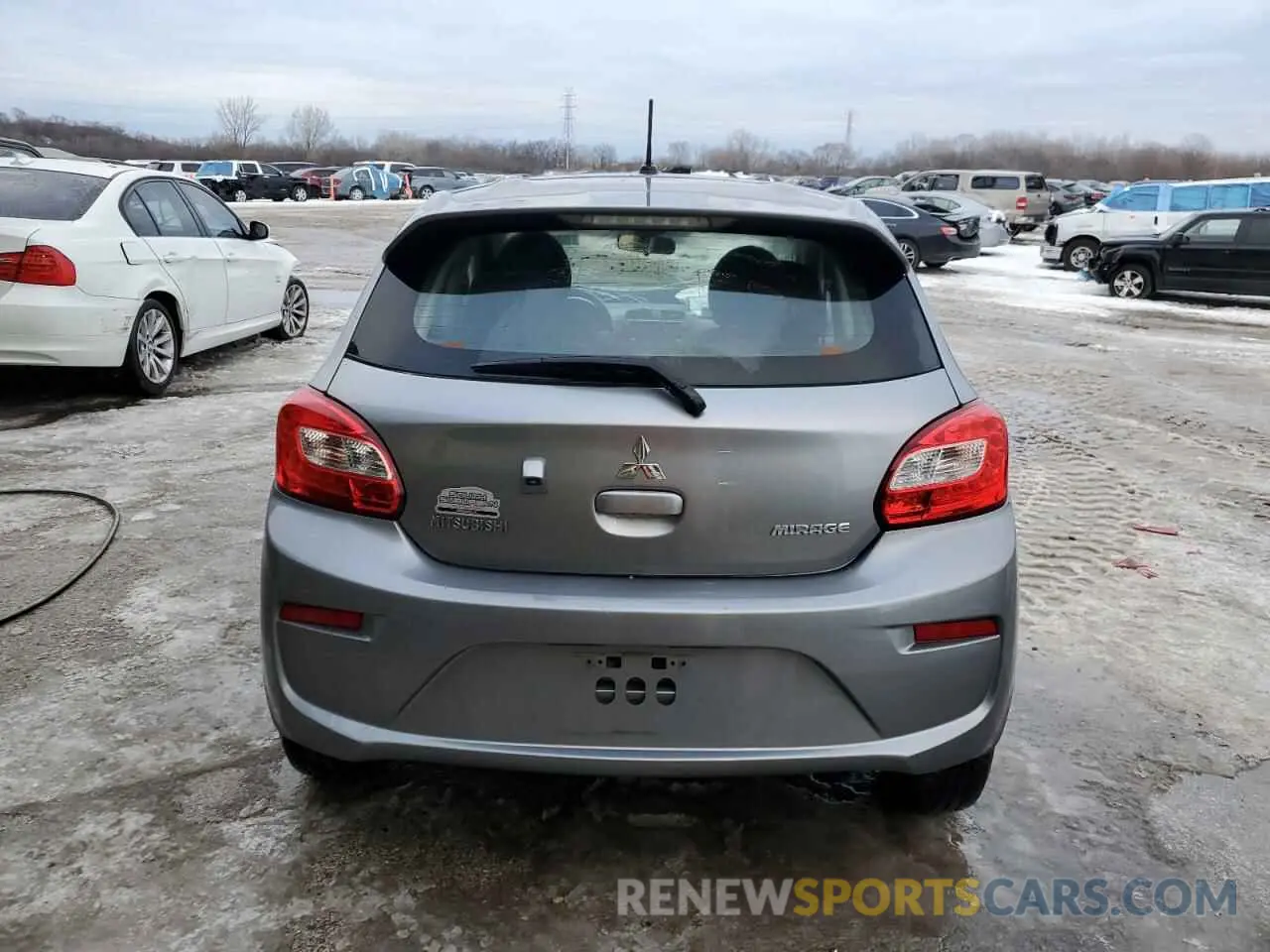 6 Photograph of a damaged car ML32A3HJ3KH011456 MITSUBISHI MIRAGE 2019
