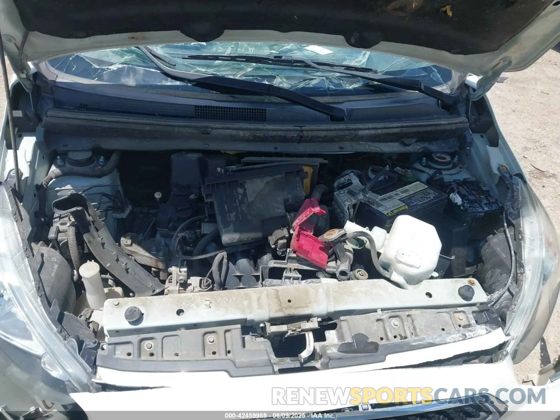 9 Photograph of a damaged car ML32A3HJ4KH001437 MITSUBISHI MIRAGE 2019