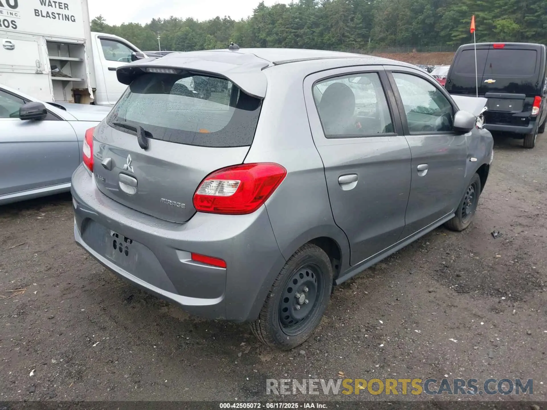 4 Фотография поврежденного автомобиля ML32A3HJ4KH005245 MITSUBISHI MIRAGE 2019