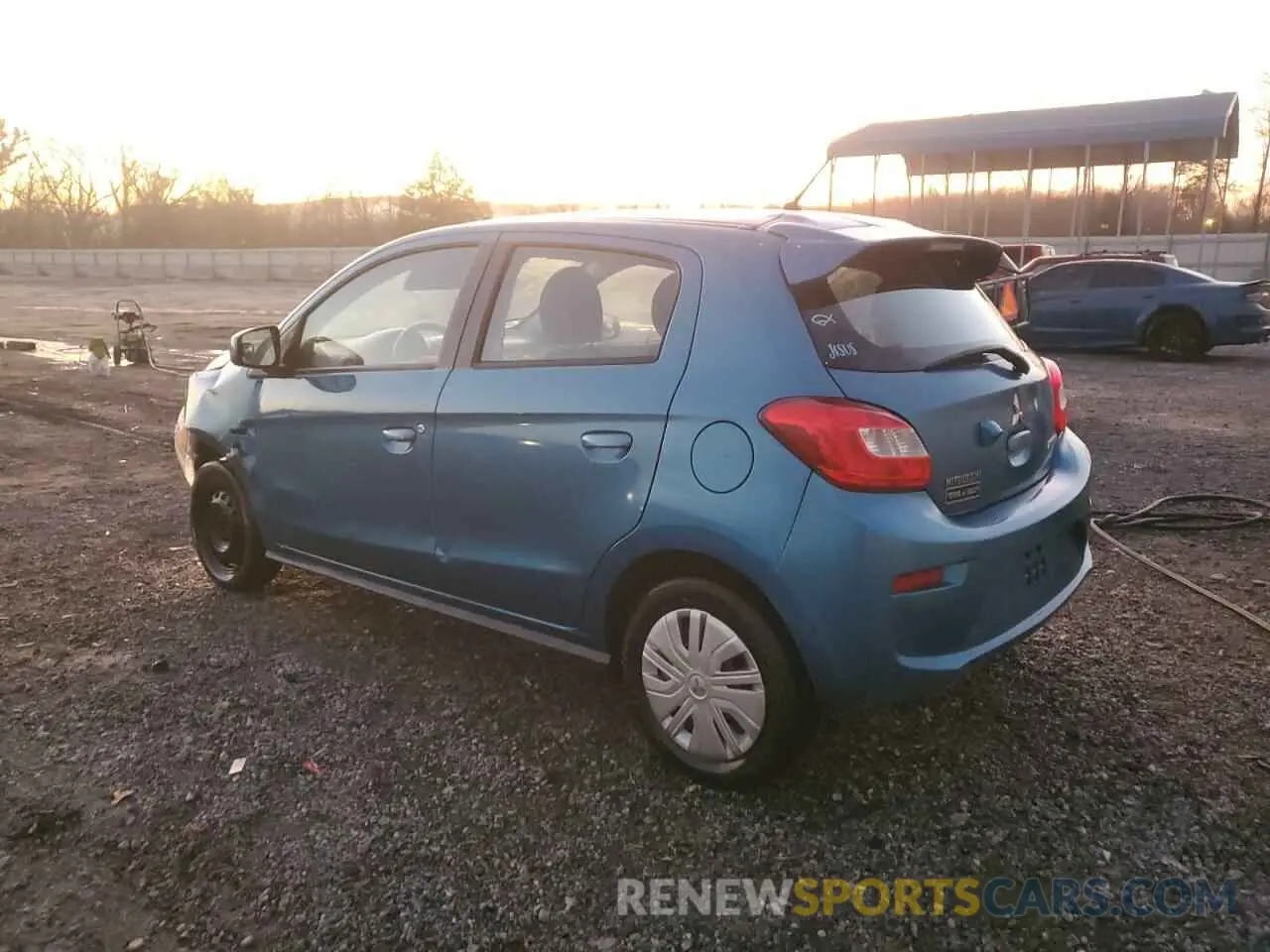 2 Фотография поврежденного автомобиля ML32A3HJ5KH006694 MITSUBISHI MIRAGE 2019