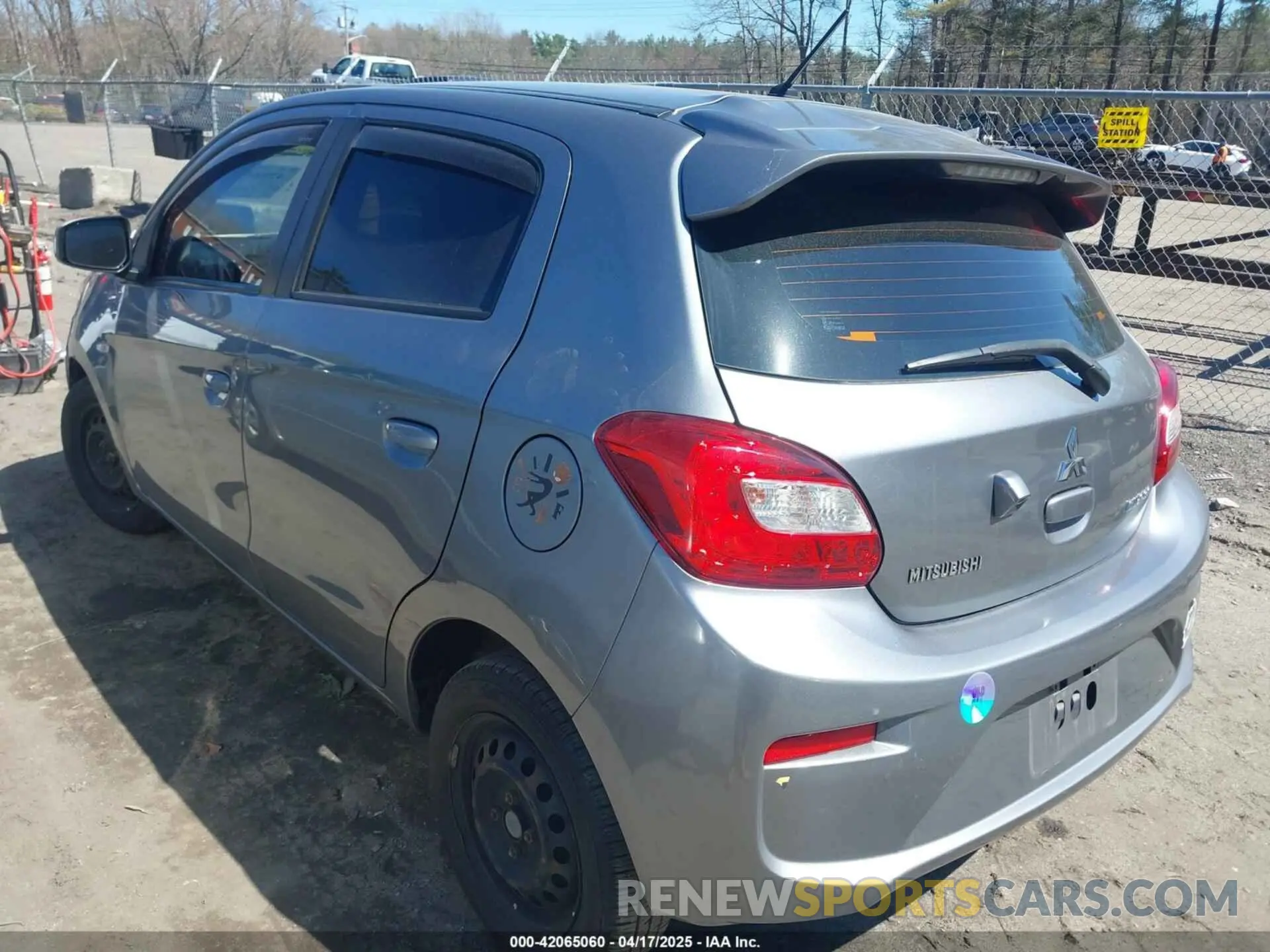 3 Фотография поврежденного автомобиля ML32A3HJ5KH011328 MITSUBISHI MIRAGE 2019