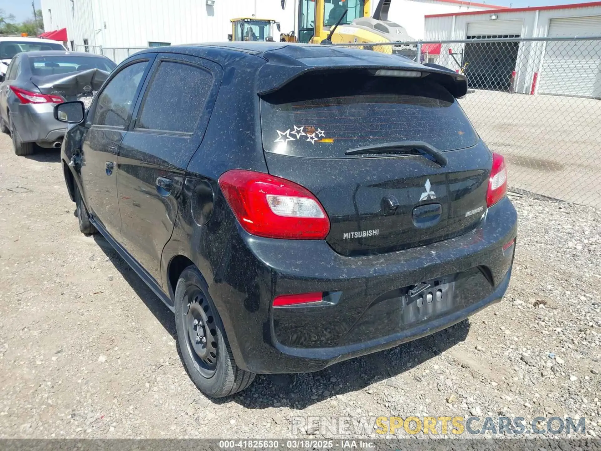 3 Фотография поврежденного автомобиля ML32A3HJ6KH006204 MITSUBISHI MIRAGE 2019