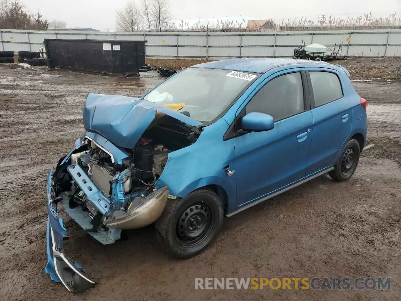 1 Фотография поврежденного автомобиля ML32A3HJ7KH005451 MITSUBISHI MIRAGE 2019