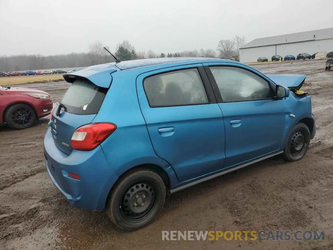 3 Фотография поврежденного автомобиля ML32A3HJ7KH005451 MITSUBISHI MIRAGE 2019