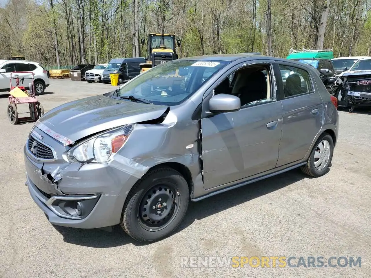 1 Фотография поврежденного автомобиля ML32A3HJ7KH005465 MITSUBISHI MIRAGE 2019