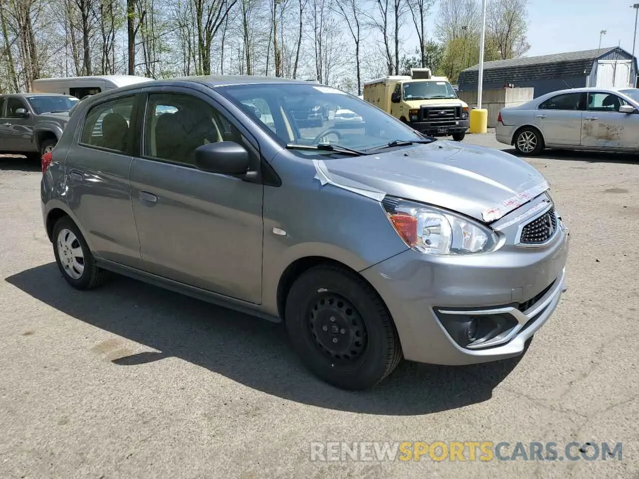 4 Фотография поврежденного автомобиля ML32A3HJ7KH005465 MITSUBISHI MIRAGE 2019