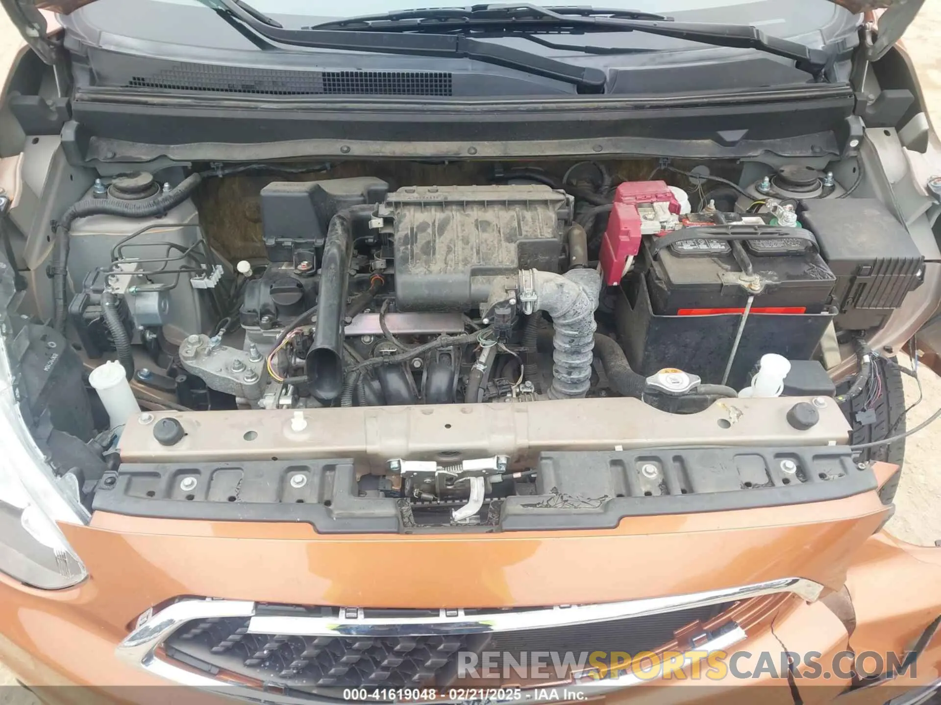 10 Photograph of a damaged car ML32A3HJ8KH000856 MITSUBISHI MIRAGE 2019