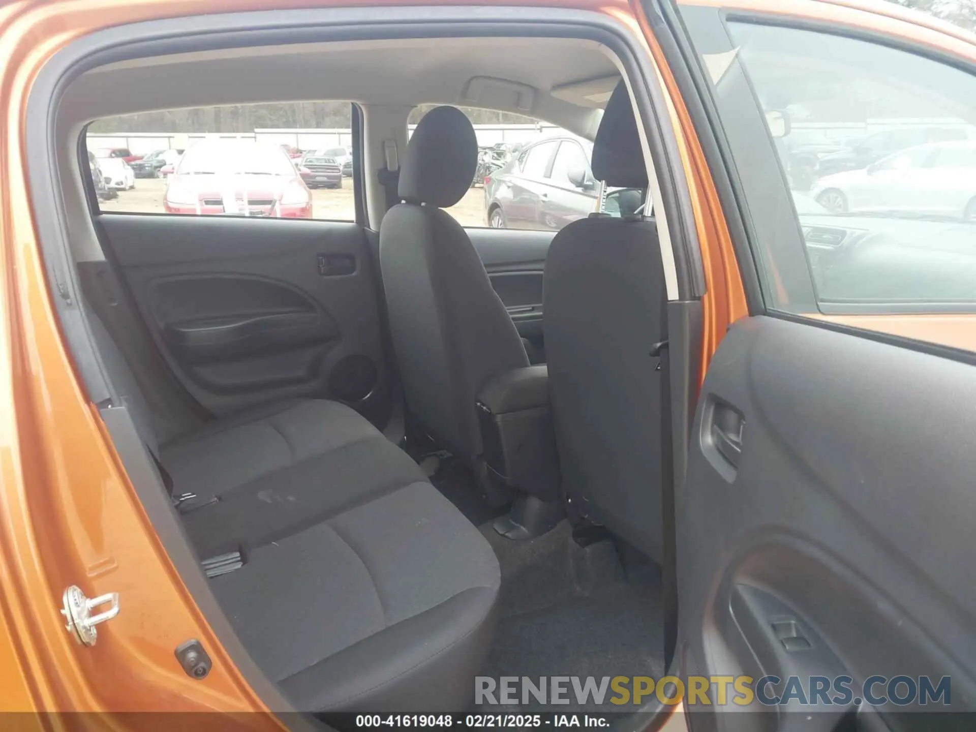 8 Photograph of a damaged car ML32A3HJ8KH000856 MITSUBISHI MIRAGE 2019