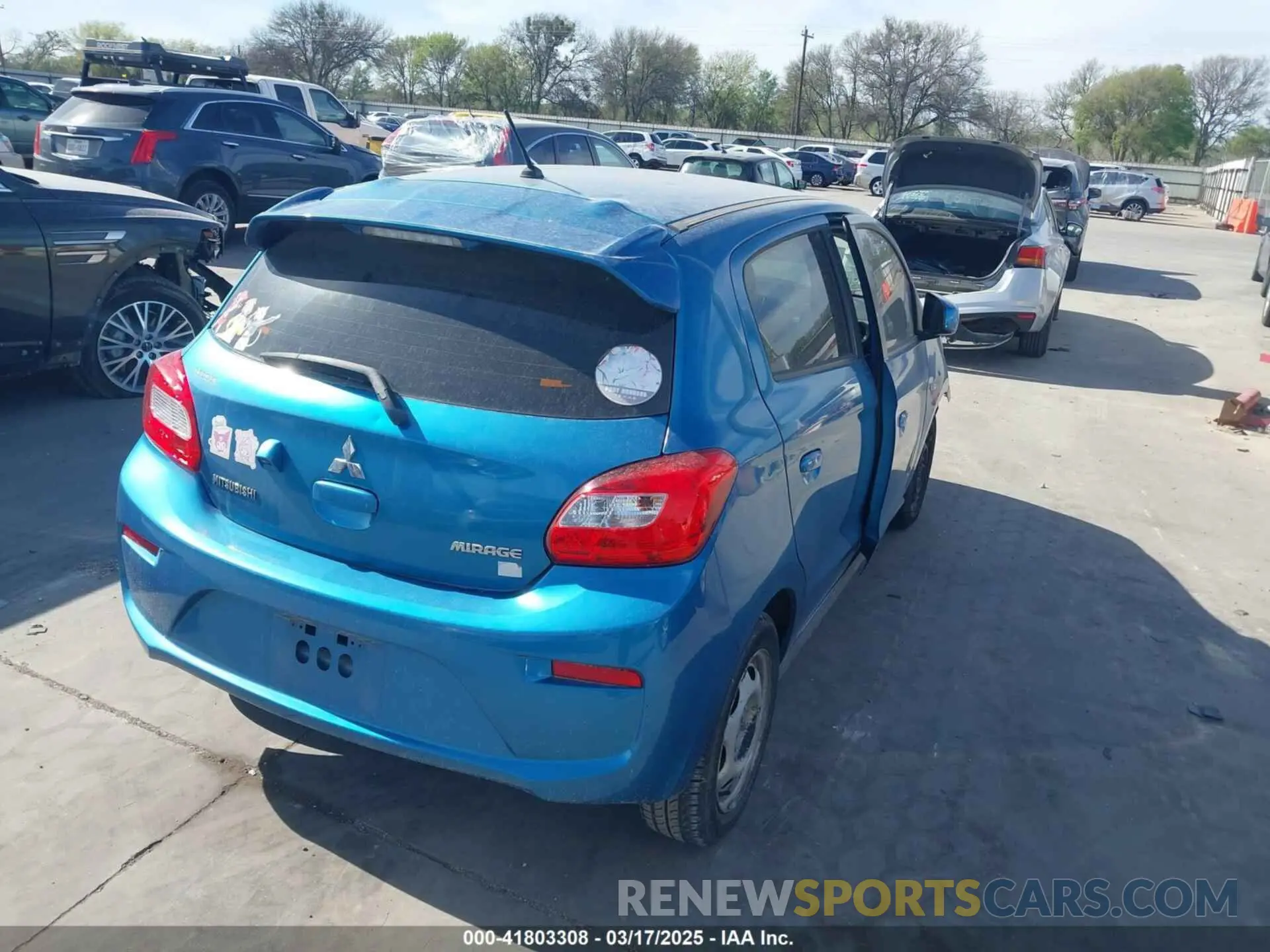 12 Фотография поврежденного автомобиля ML32A3HJ8KH007208 MITSUBISHI MIRAGE 2019