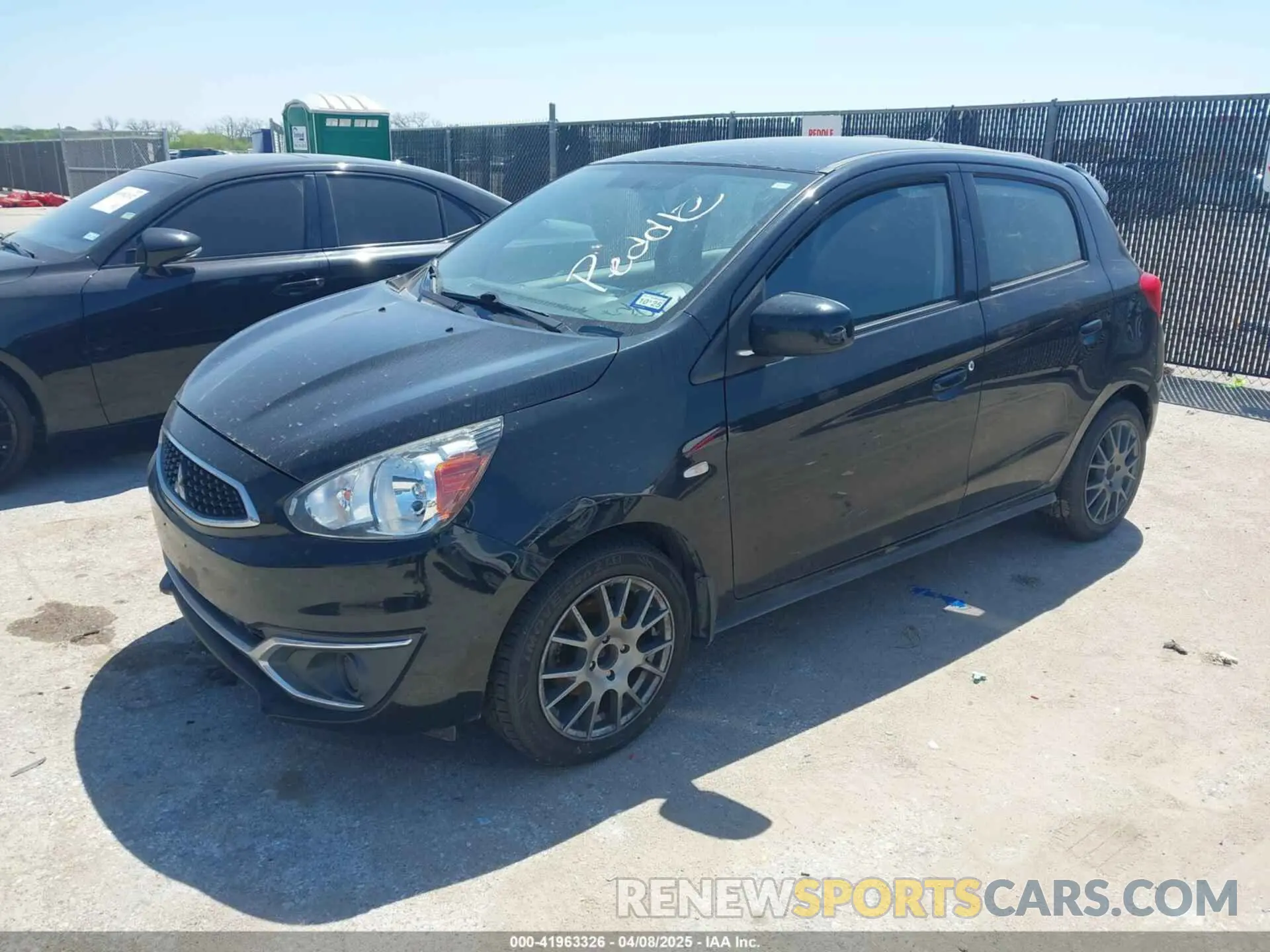 2 Фотография поврежденного автомобиля ML32A3HJ8KH010321 MITSUBISHI MIRAGE 2019