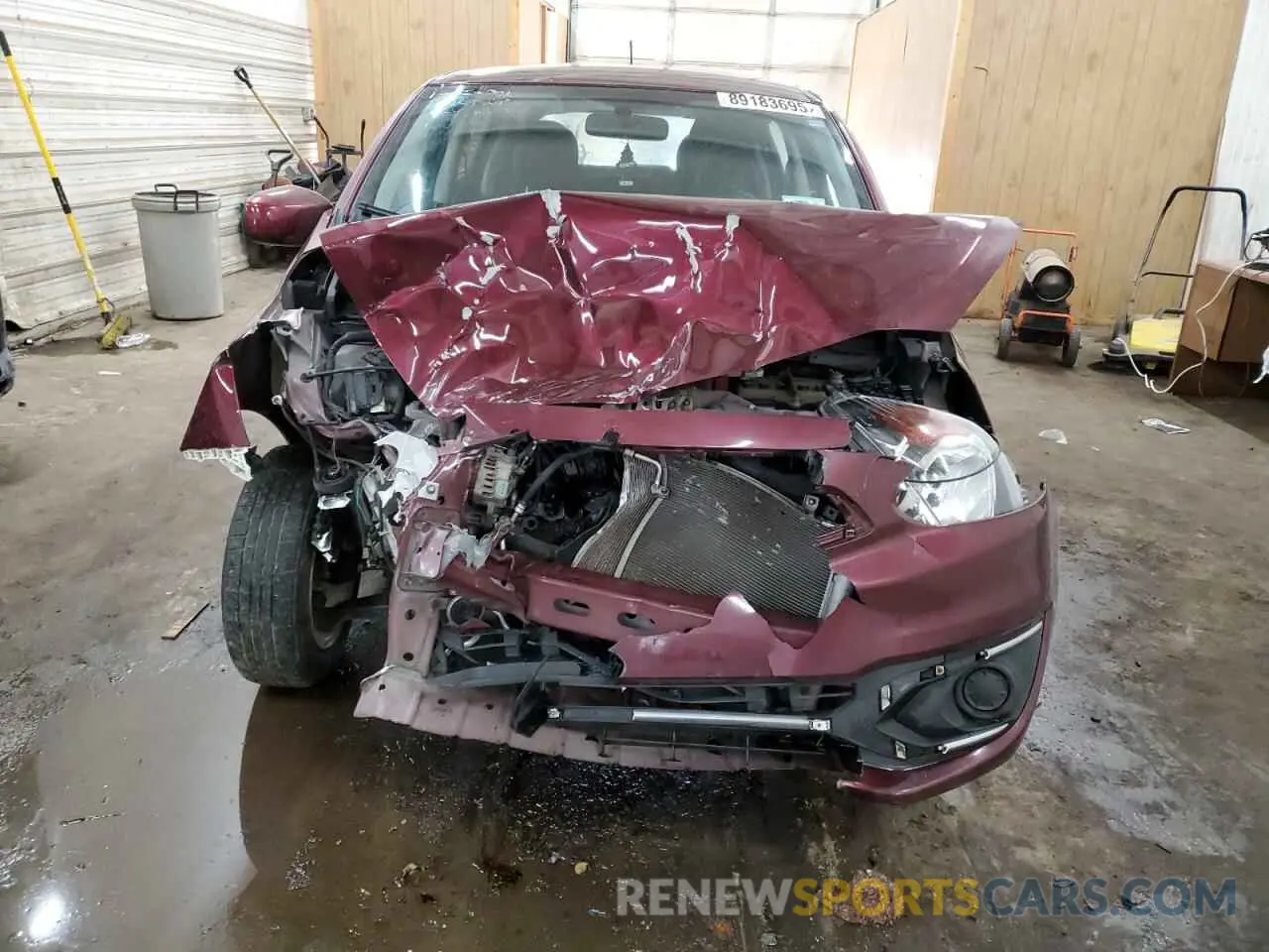 5 Photograph of a damaged car ML32A3HJ8KH010478 MITSUBISHI MIRAGE 2019