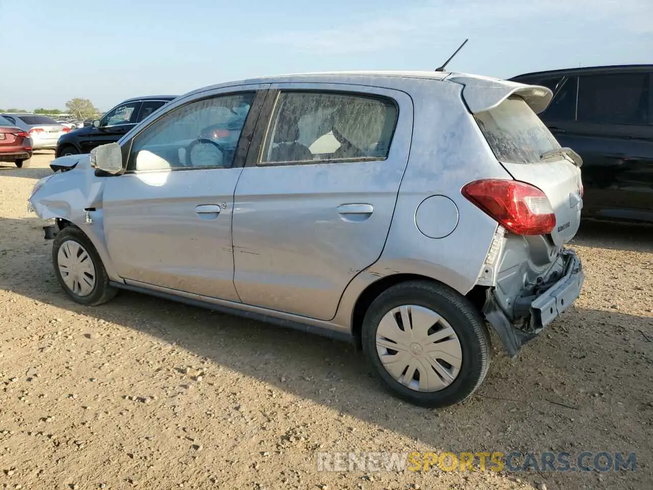 2 Фотография поврежденного автомобиля ML32A3HJ9KH003751 MITSUBISHI MIRAGE 2019
