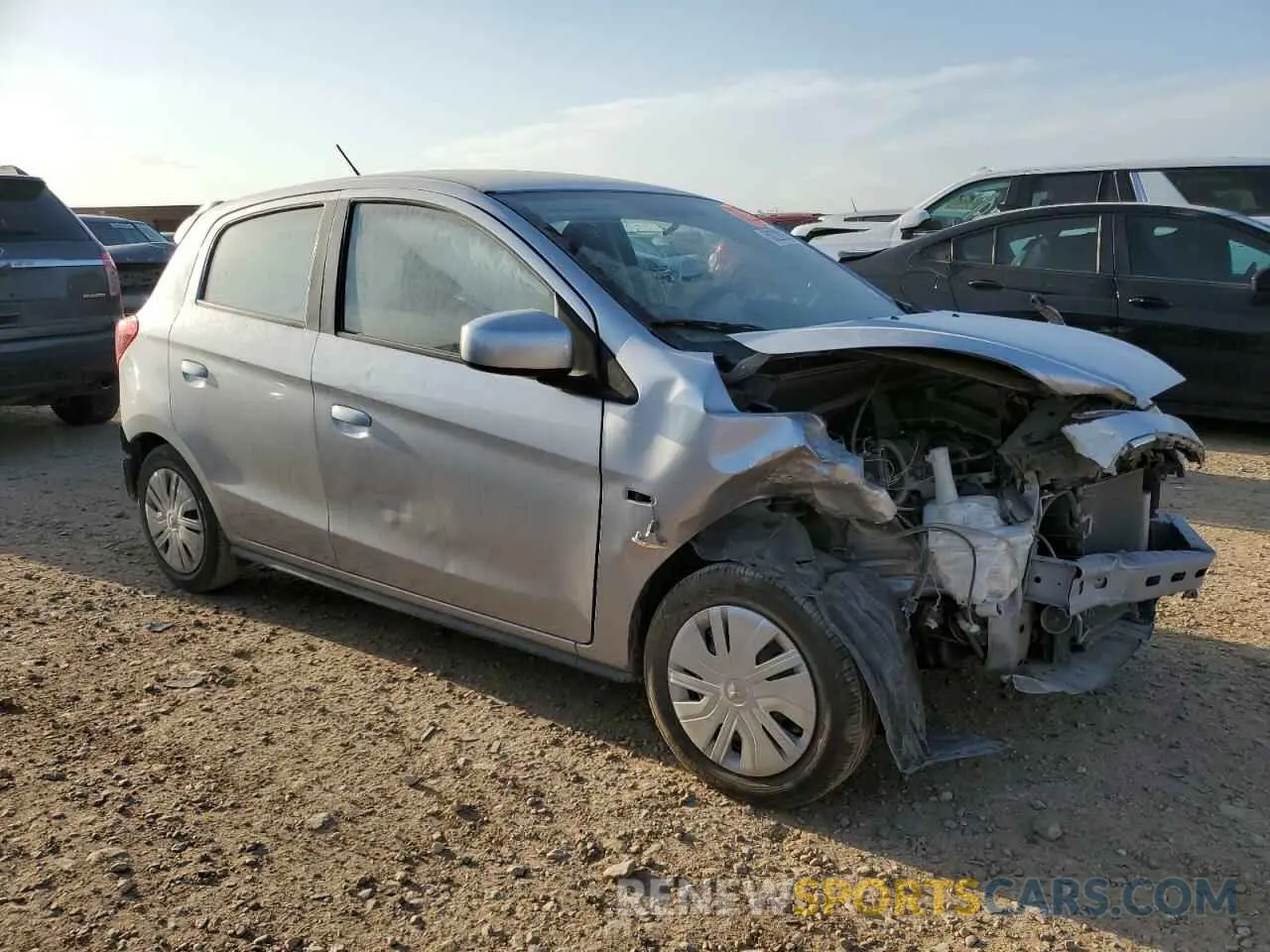4 Фотография поврежденного автомобиля ML32A3HJ9KH003751 MITSUBISHI MIRAGE 2019