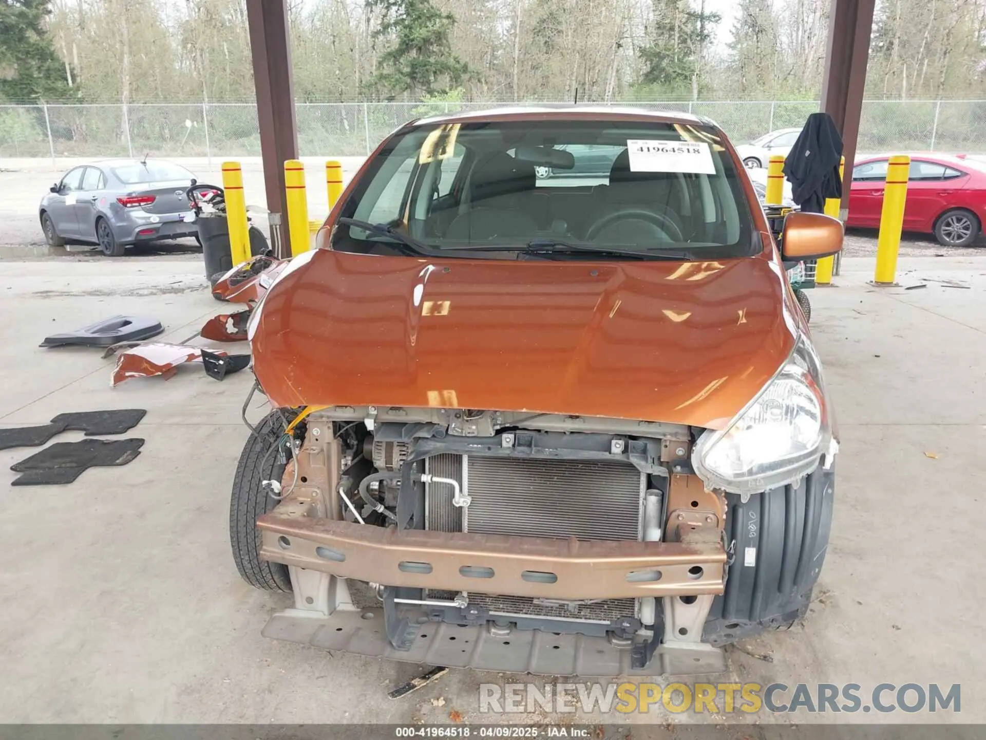 13 Фотография поврежденного автомобиля ML32A3HJ9KH003989 MITSUBISHI MIRAGE 2019