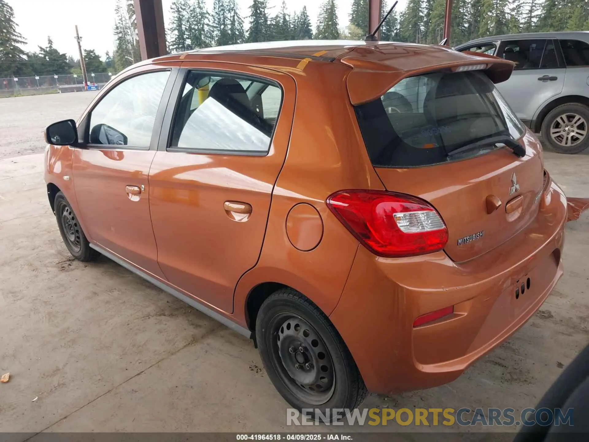 3 Фотография поврежденного автомобиля ML32A3HJ9KH003989 MITSUBISHI MIRAGE 2019