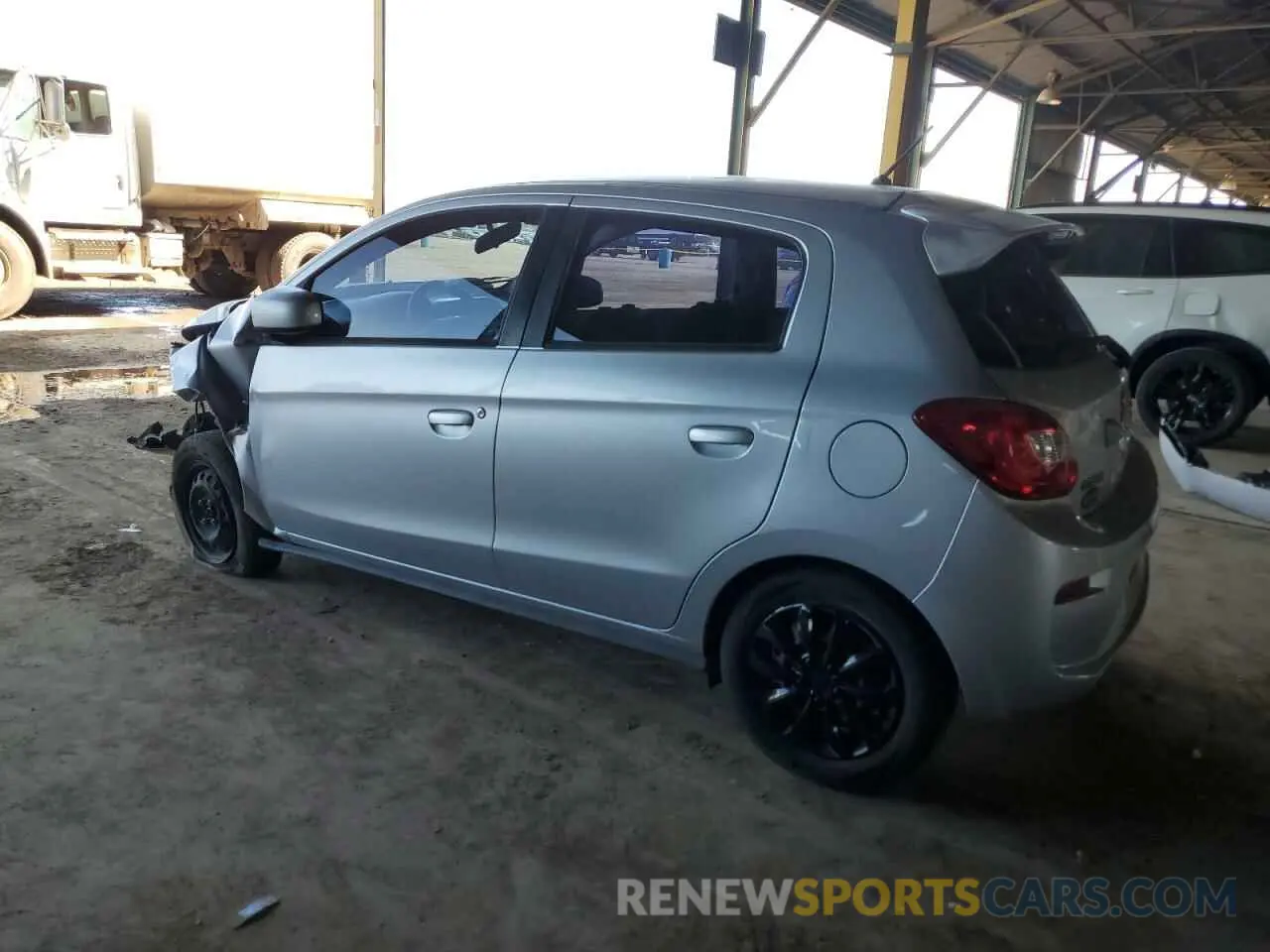 2 Фотография поврежденного автомобиля ML32A3HJ9KH010277 MITSUBISHI MIRAGE 2019