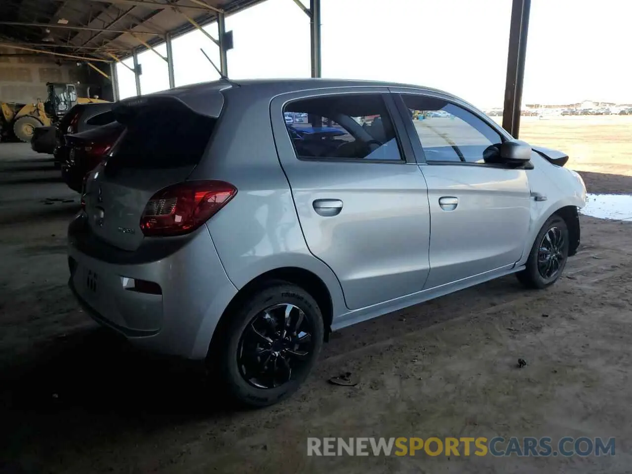 3 Фотография поврежденного автомобиля ML32A3HJ9KH010277 MITSUBISHI MIRAGE 2019