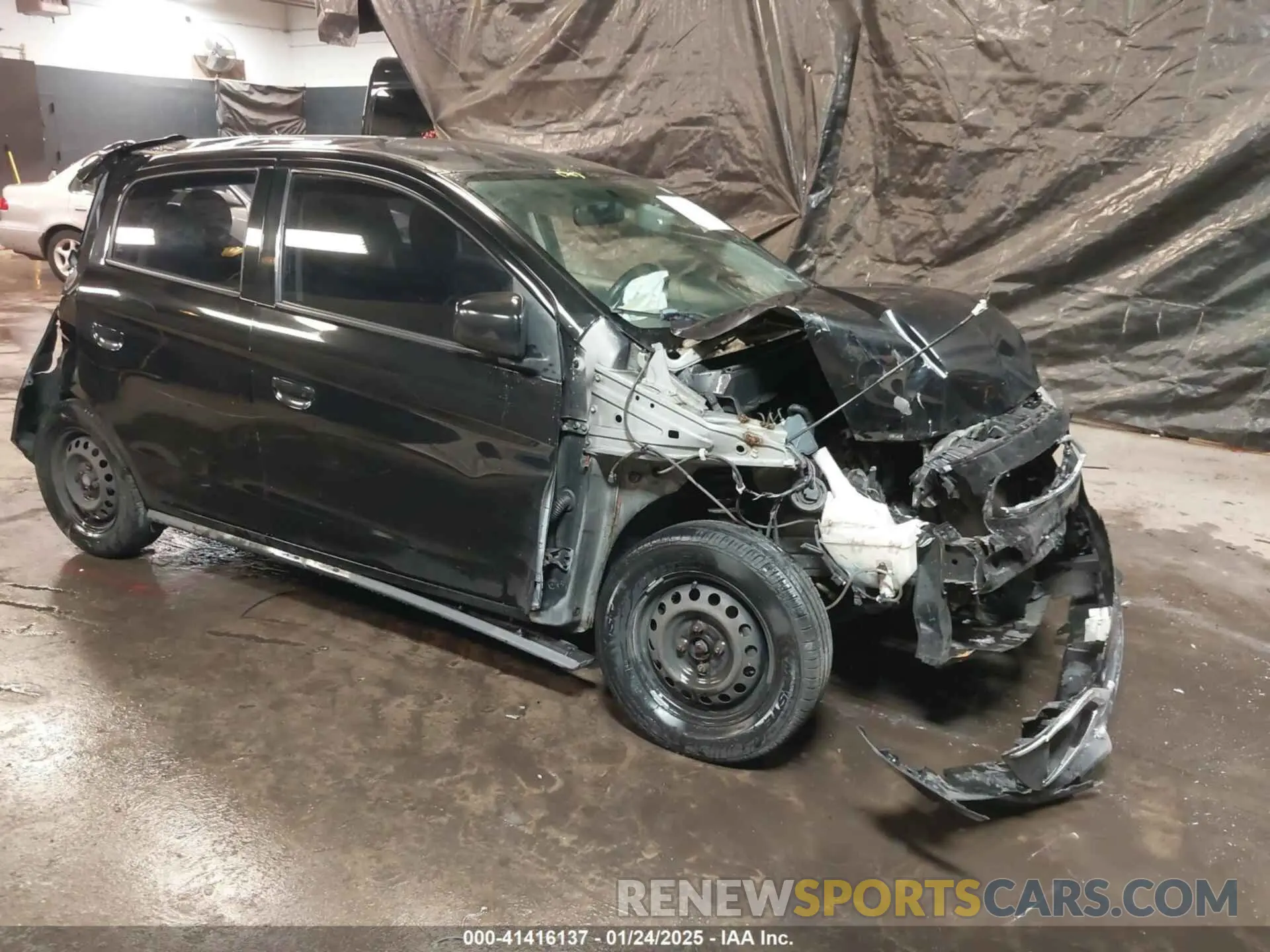 1 Фотография поврежденного автомобиля ML32A3HJXKH000793 MITSUBISHI MIRAGE 2019