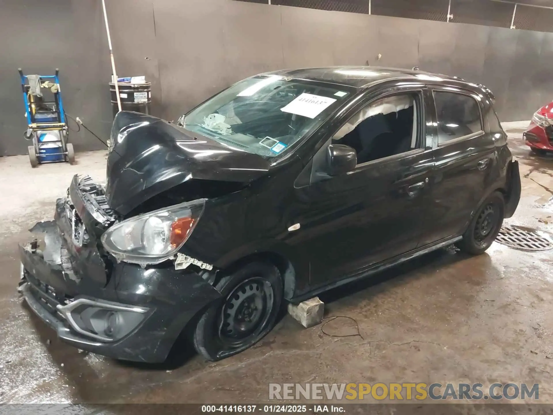 2 Фотография поврежденного автомобиля ML32A3HJXKH000793 MITSUBISHI MIRAGE 2019