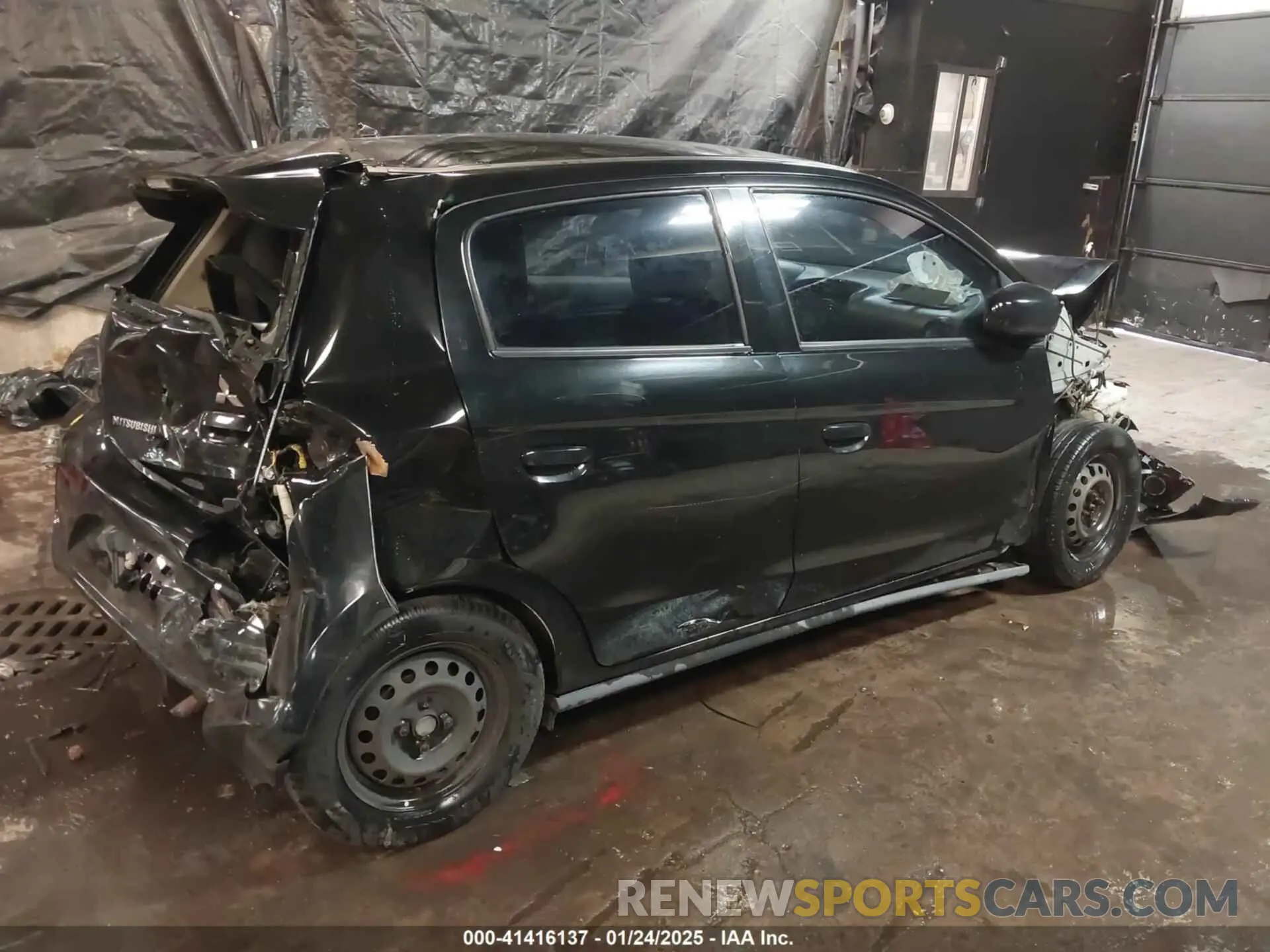 4 Фотография поврежденного автомобиля ML32A3HJXKH000793 MITSUBISHI MIRAGE 2019