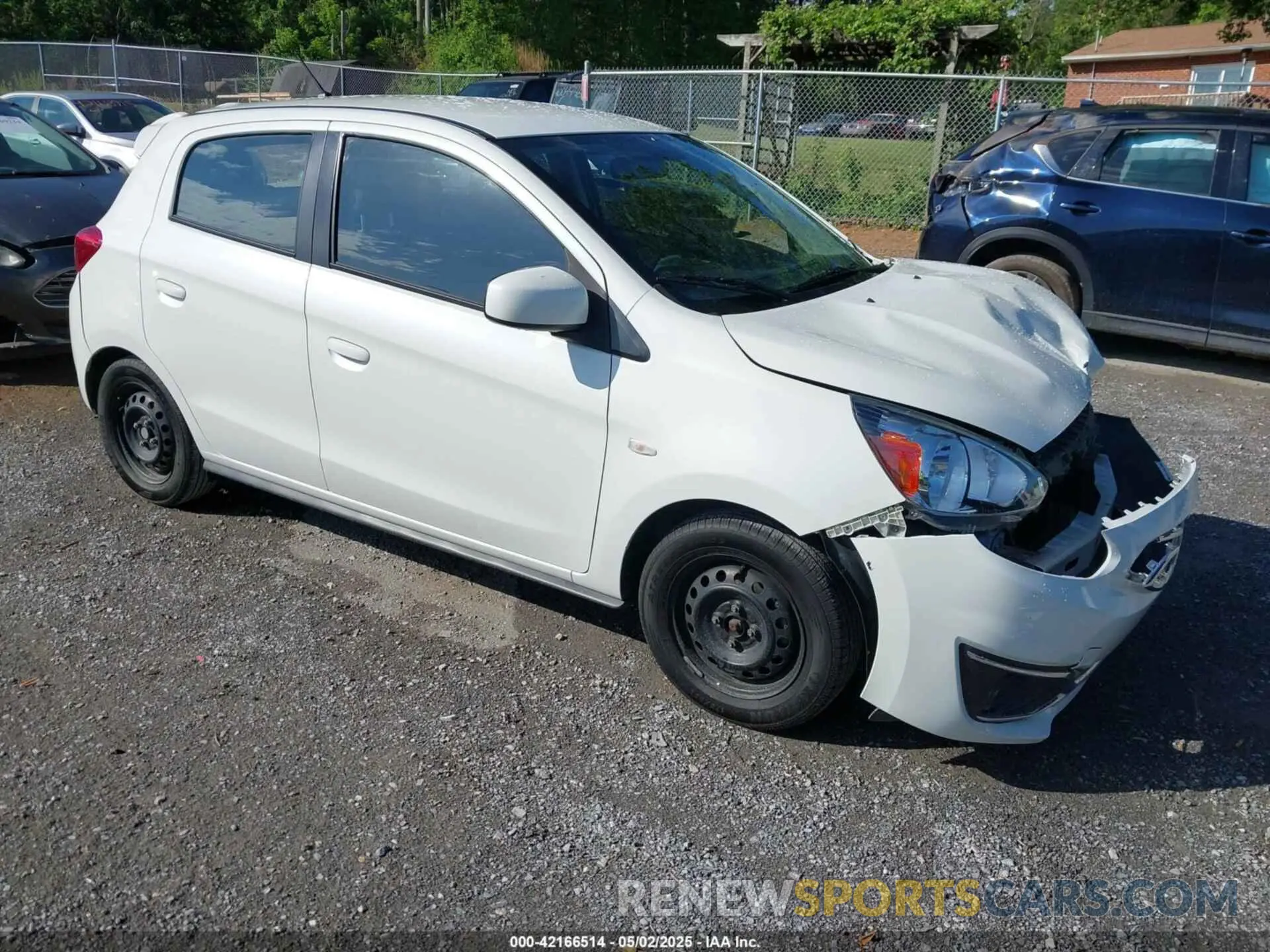 1 Photograph of a damaged car ML32A3HJXKH011048 MITSUBISHI MIRAGE 2019