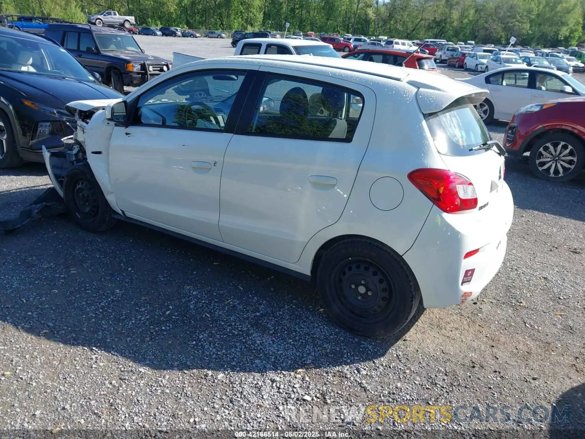 3 Photograph of a damaged car ML32A3HJXKH011048 MITSUBISHI MIRAGE 2019