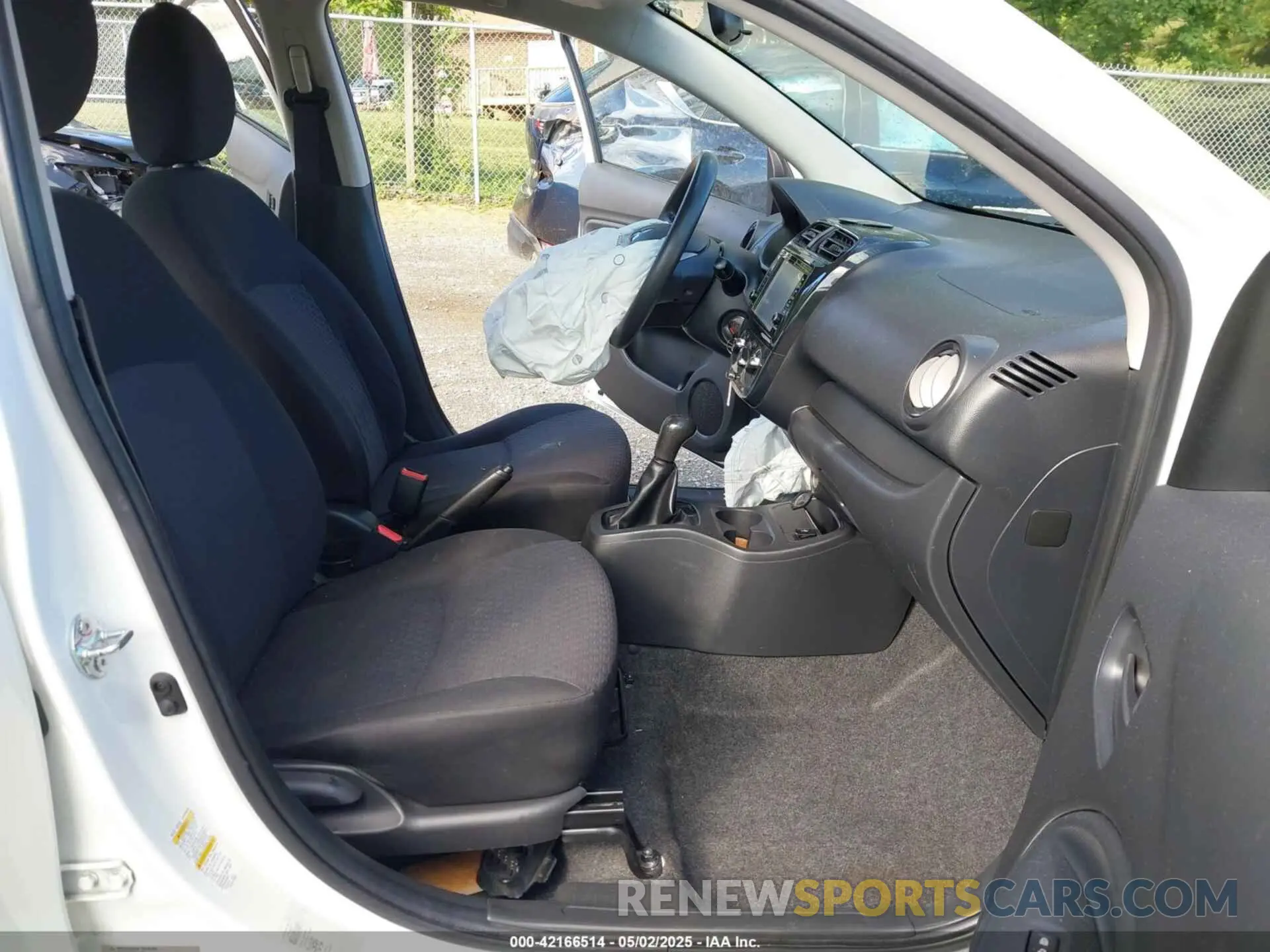 5 Photograph of a damaged car ML32A3HJXKH011048 MITSUBISHI MIRAGE 2019