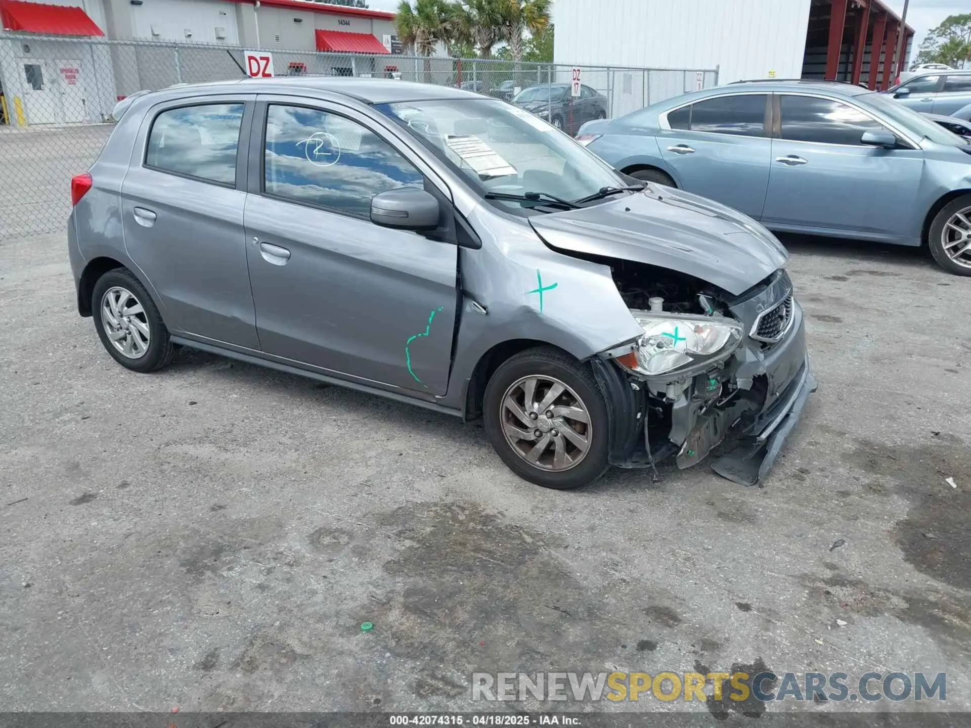 1 Фотография поврежденного автомобиля ML32A4HJ7KH010347 MITSUBISHI MIRAGE 2019