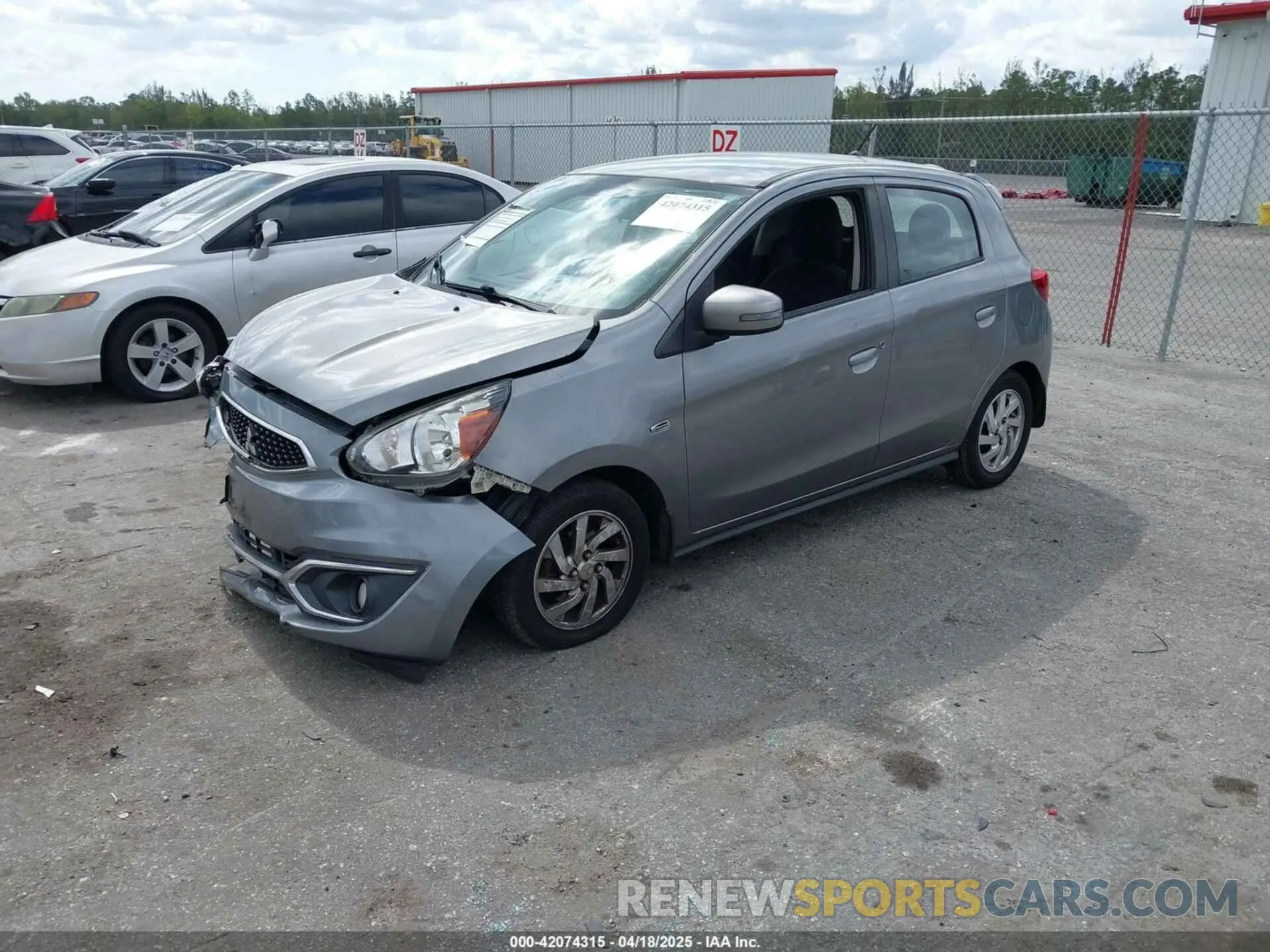 2 Фотография поврежденного автомобиля ML32A4HJ7KH010347 MITSUBISHI MIRAGE 2019